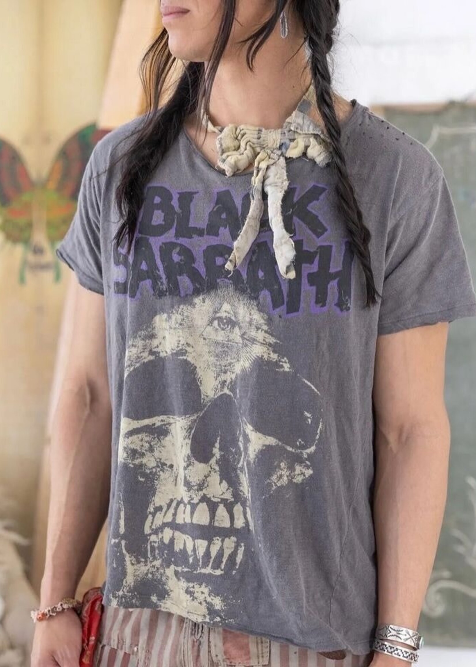 Magnolia Pearl Electric Funeral Tee - Black Sabbath Top 1777 Ozzy