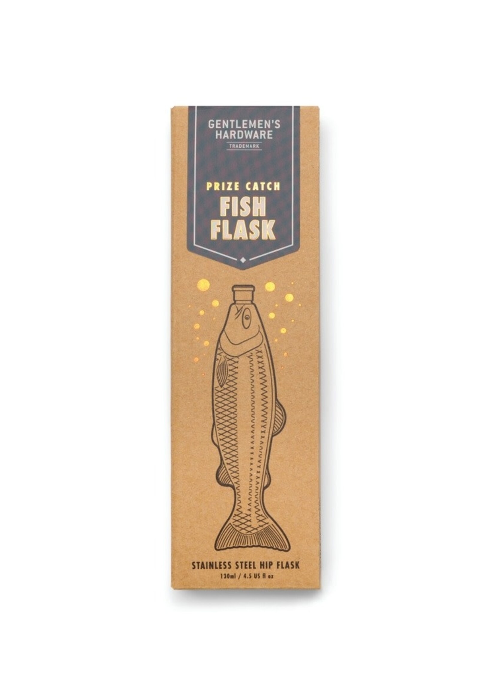 Gentlemen's Hardware GH Fish Hip Flask