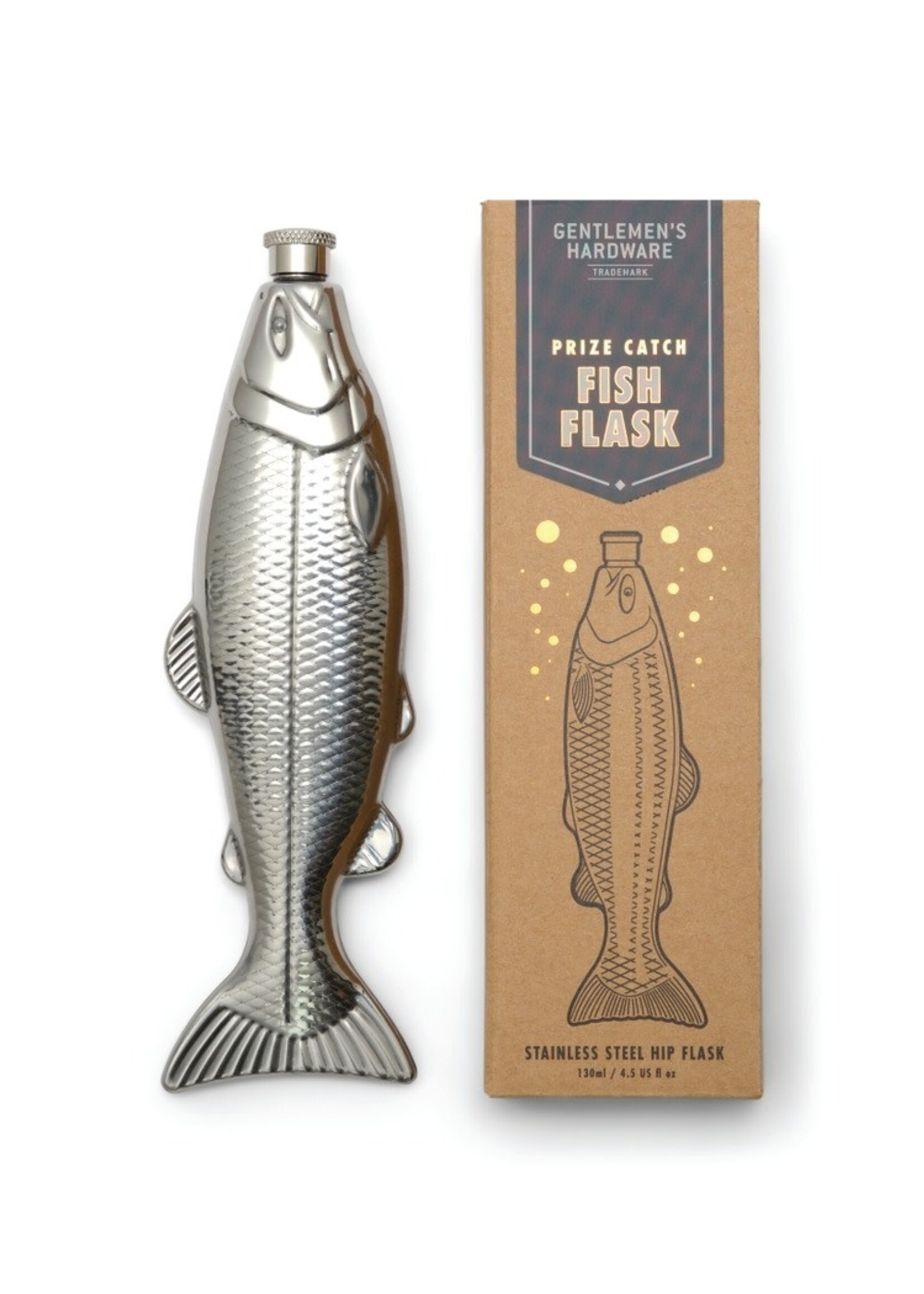 Gentlemen's Hardware GH Fish Hip Flask
