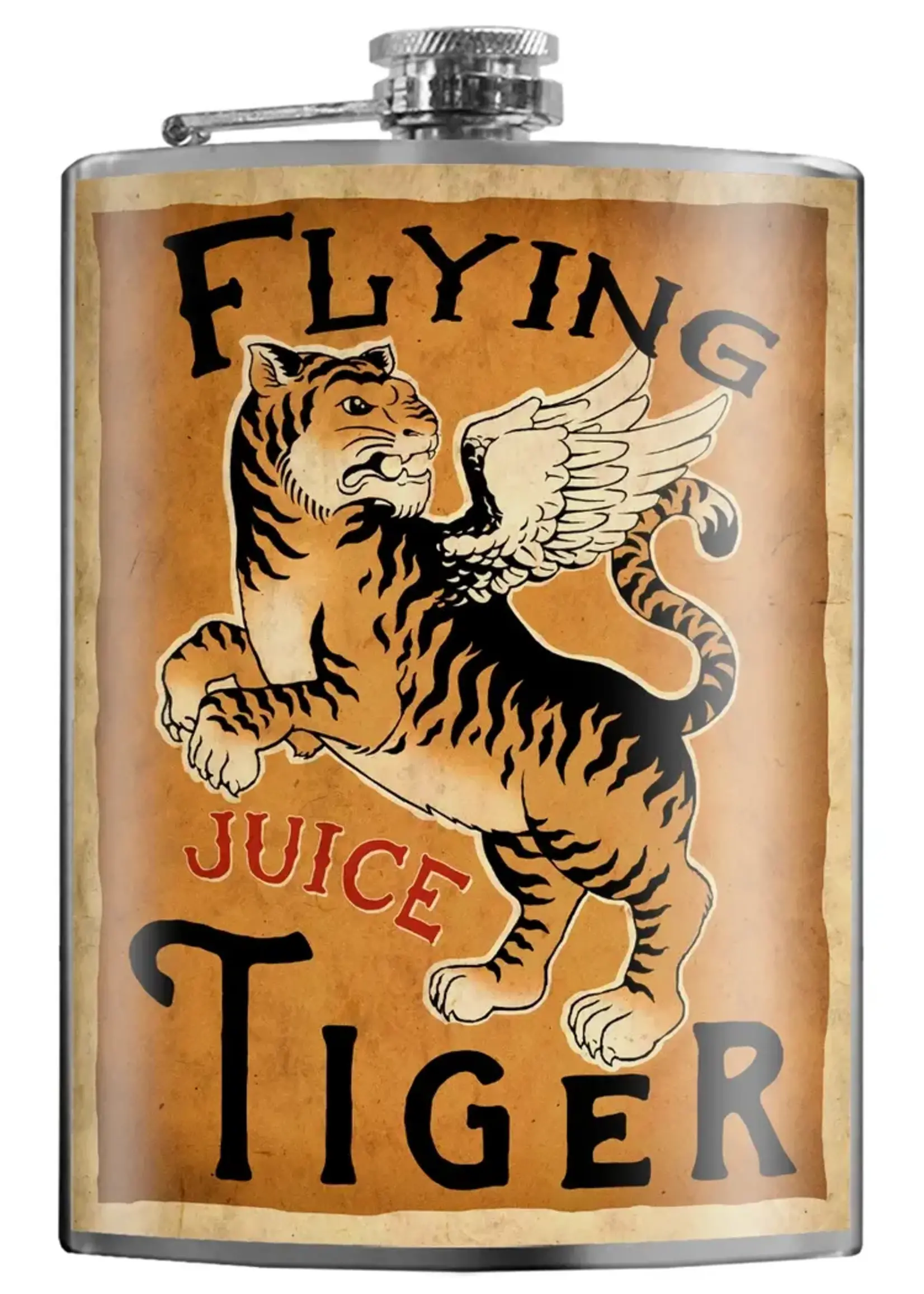 Trixie & Milo Flying Tiger Flask