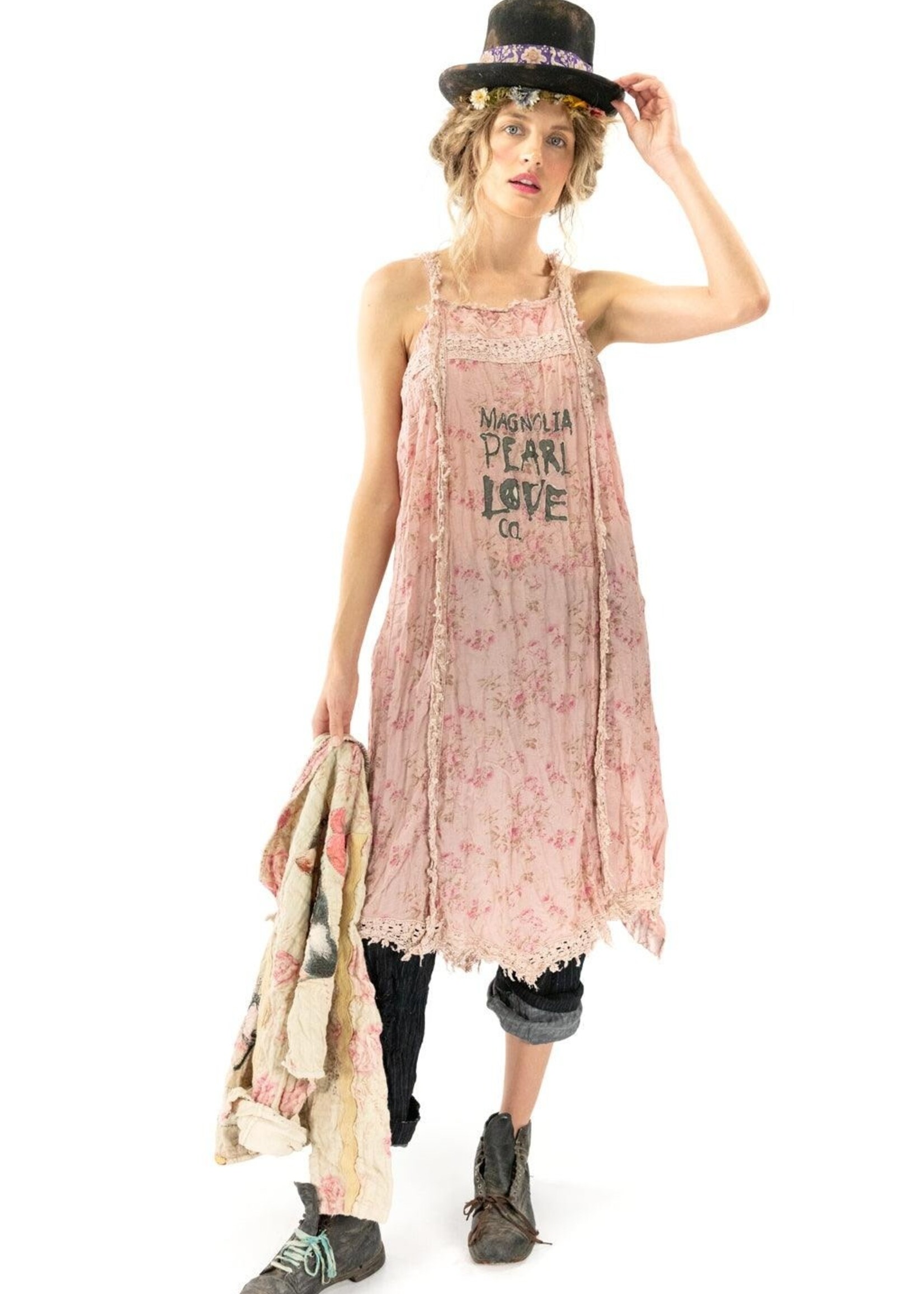 Magnolia Pearl Floral Anna Cecilie Slip Dress 878 molly One Size