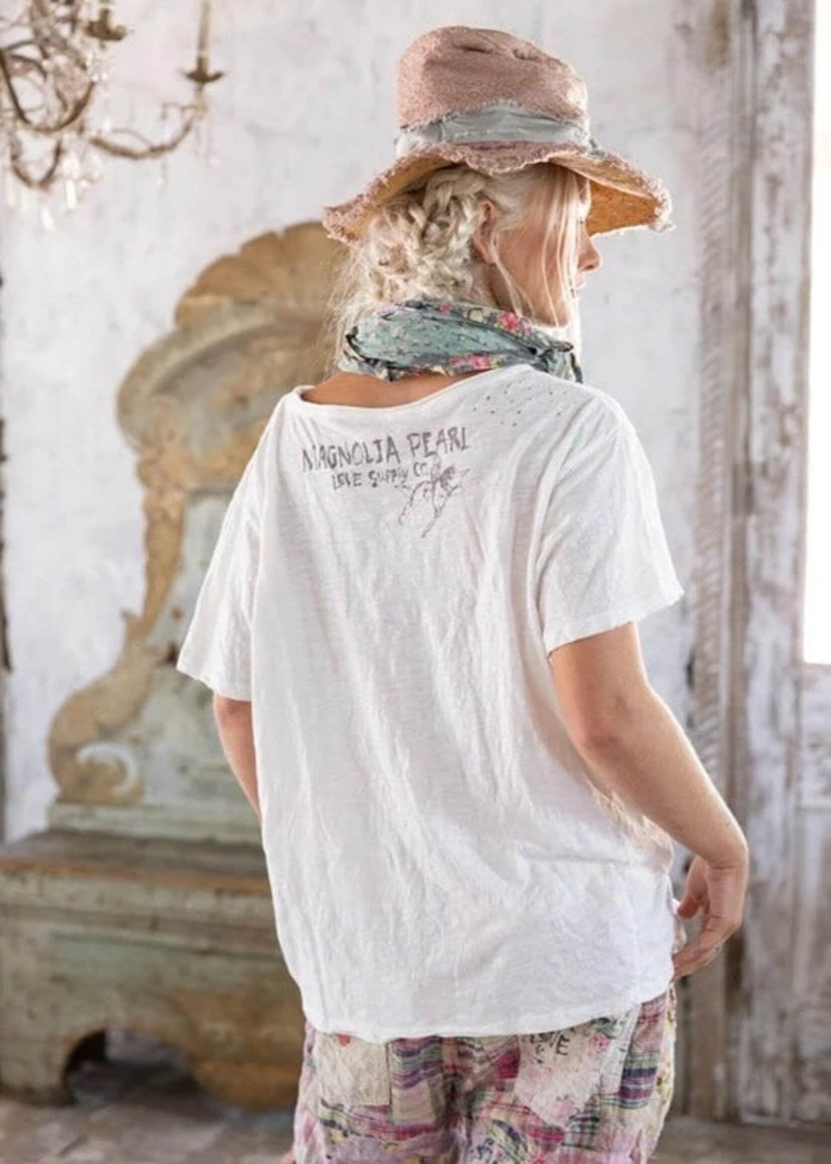 Magnolia Pearl Boyfriend Tee Top 383 True One Size