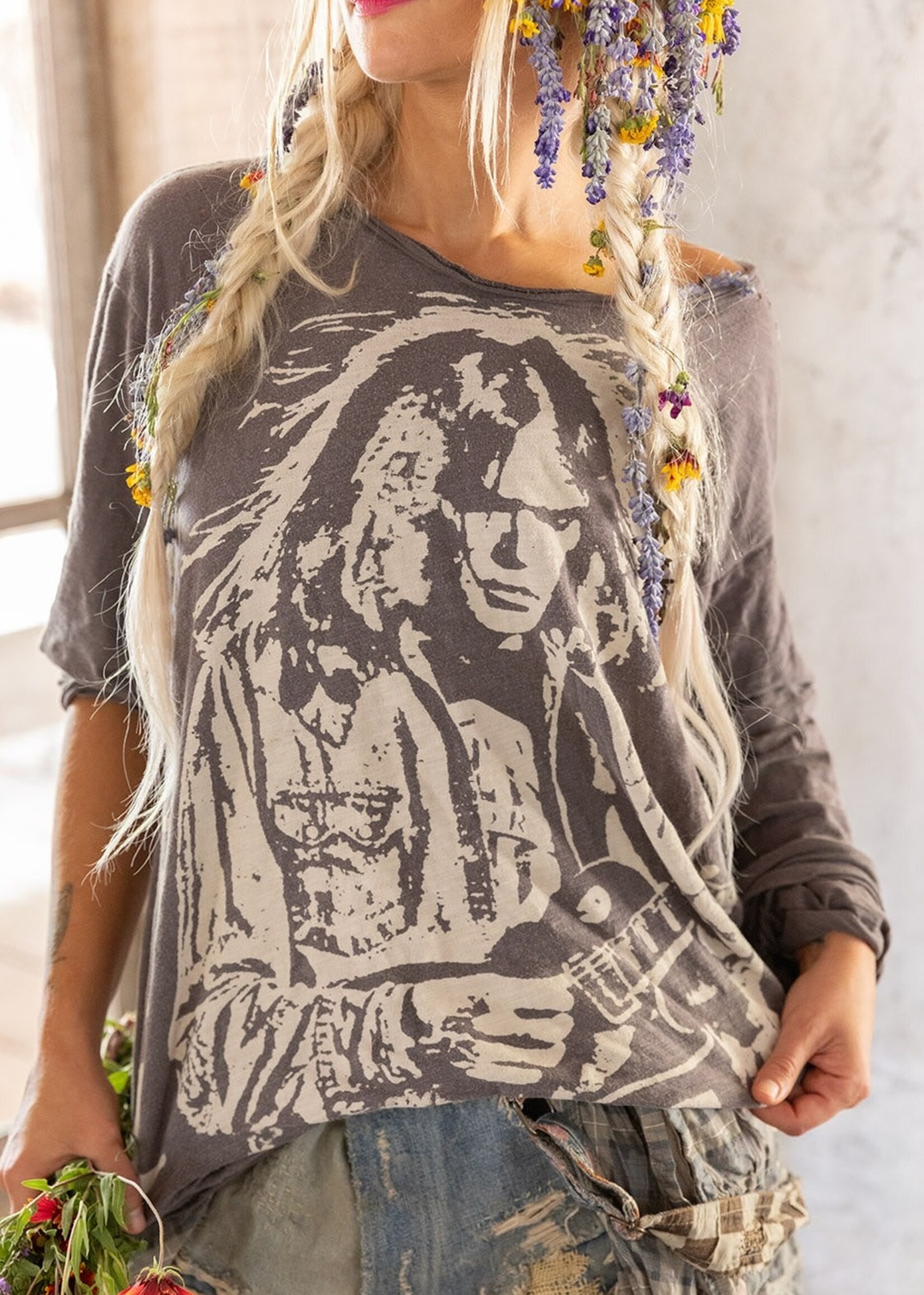 Magnolia Pearl Neil Young Viggo Tee TOP 2003 Ozzy One Size