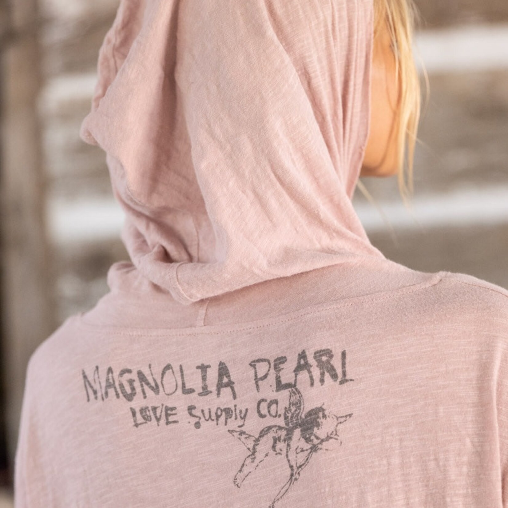 Magnolia Pearl Viggo Hoodie Tee DRESS 1120 Sunfaded One Size