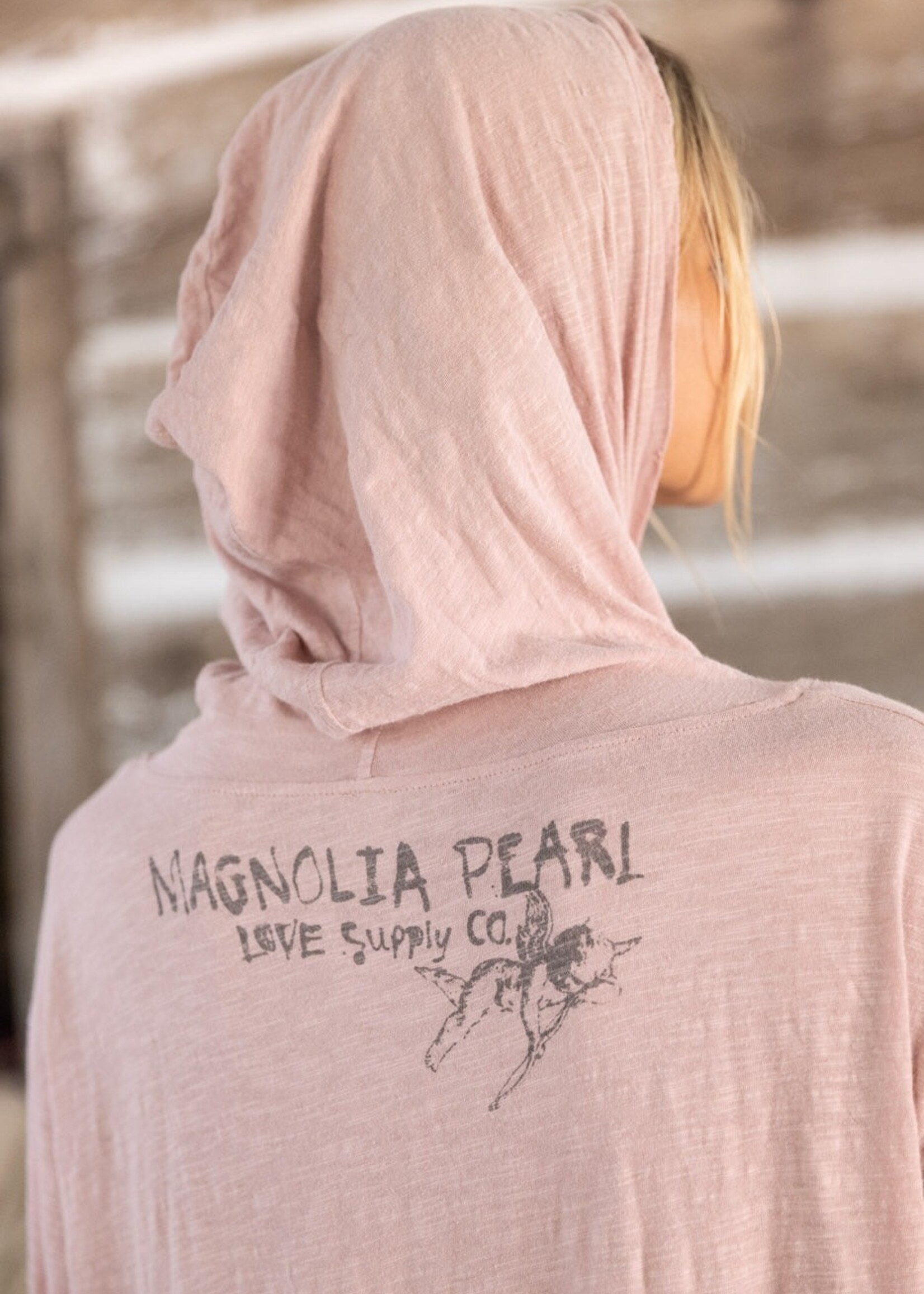 Magnolia Pearl Viggo Hoodie Tee DRESS 1120 Sunfaded One Size
