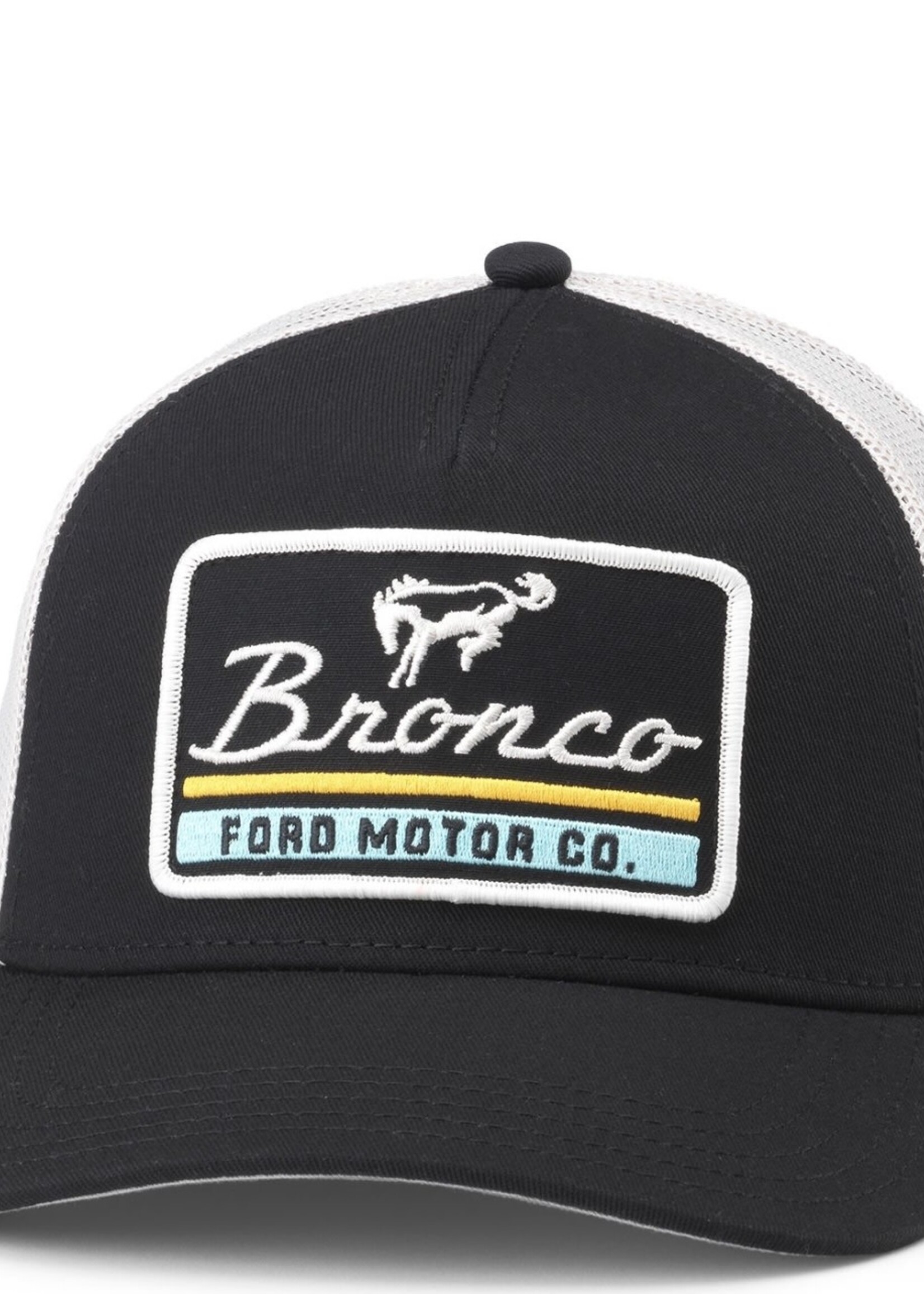 Bronco Patch Hat Black
