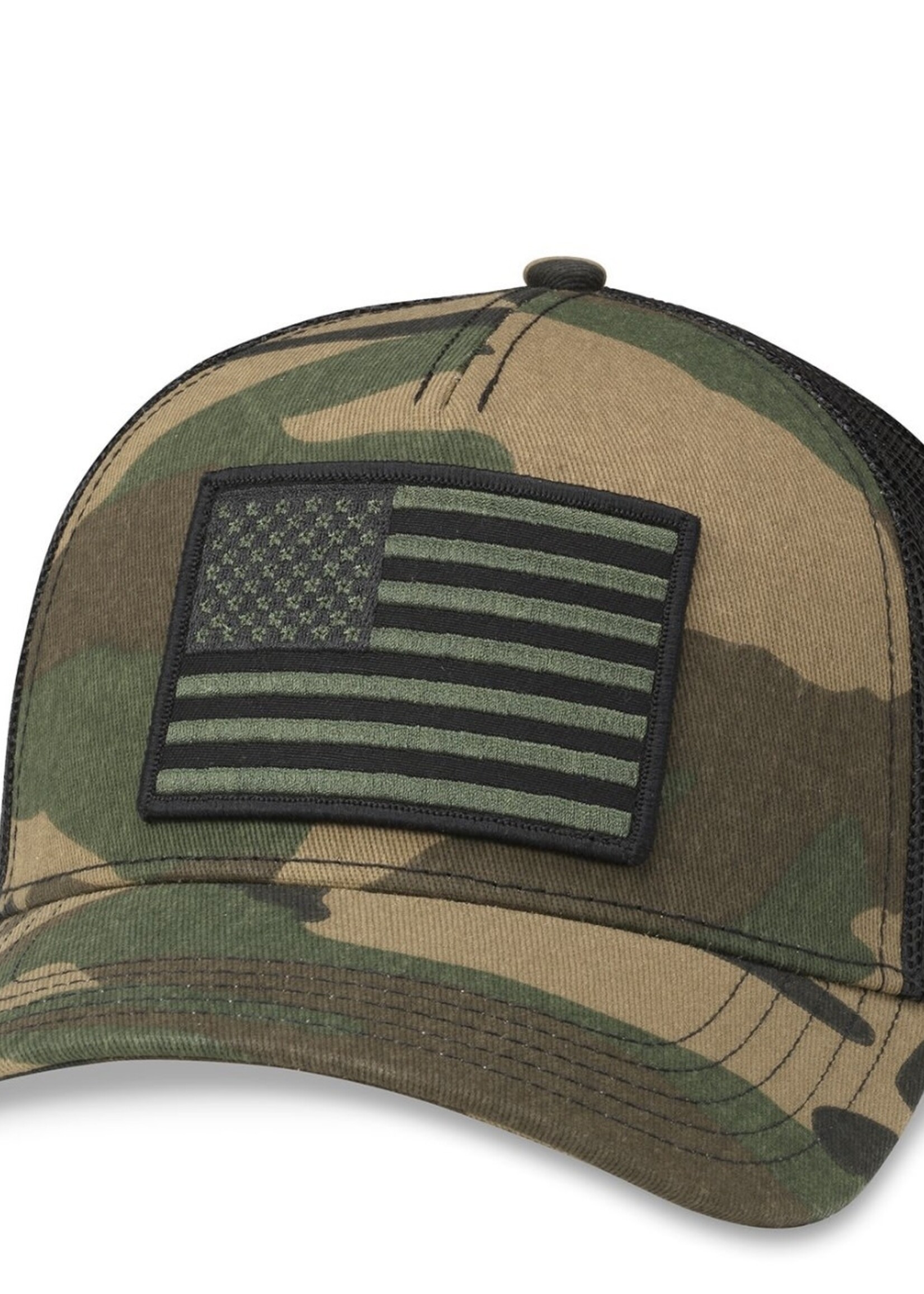 American Flag Camo Baseball Cap Hat