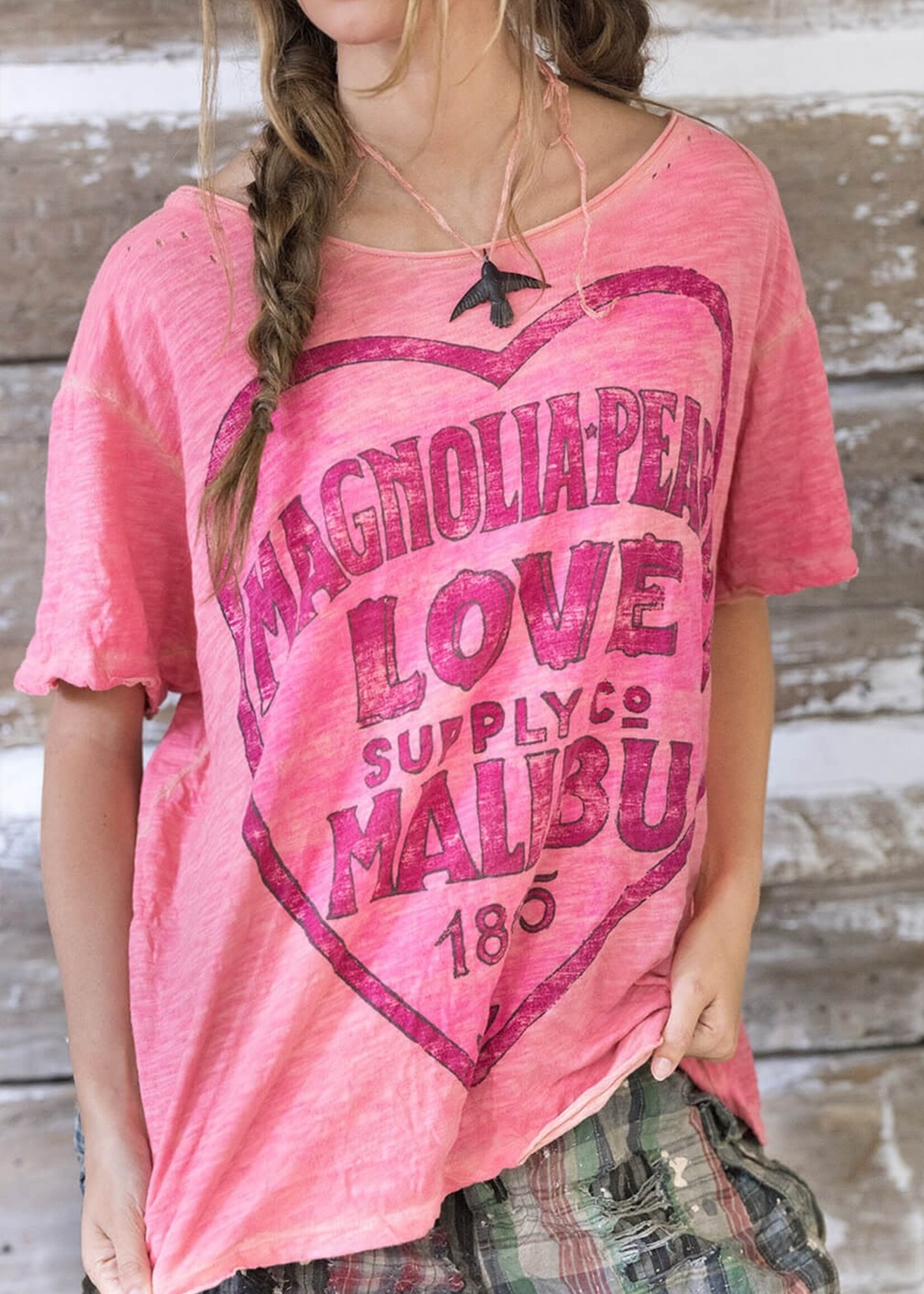Magnolia Pearl MP Malibu 1865 BF Tee Top 1443 Azalea