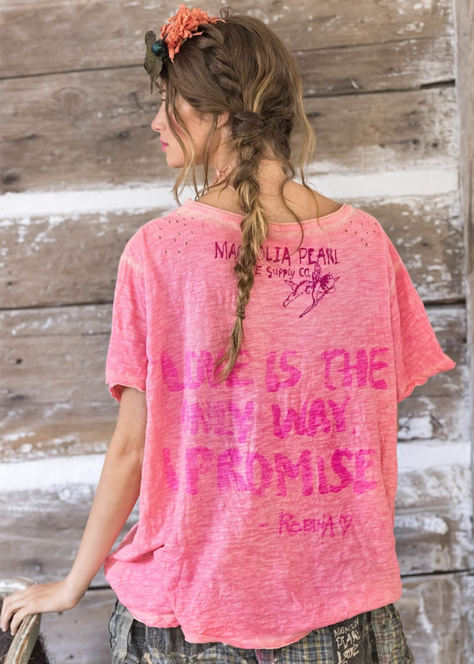 Magnolia Pearl MP Malibu 1865 BF Tee Top 1443 Azalea