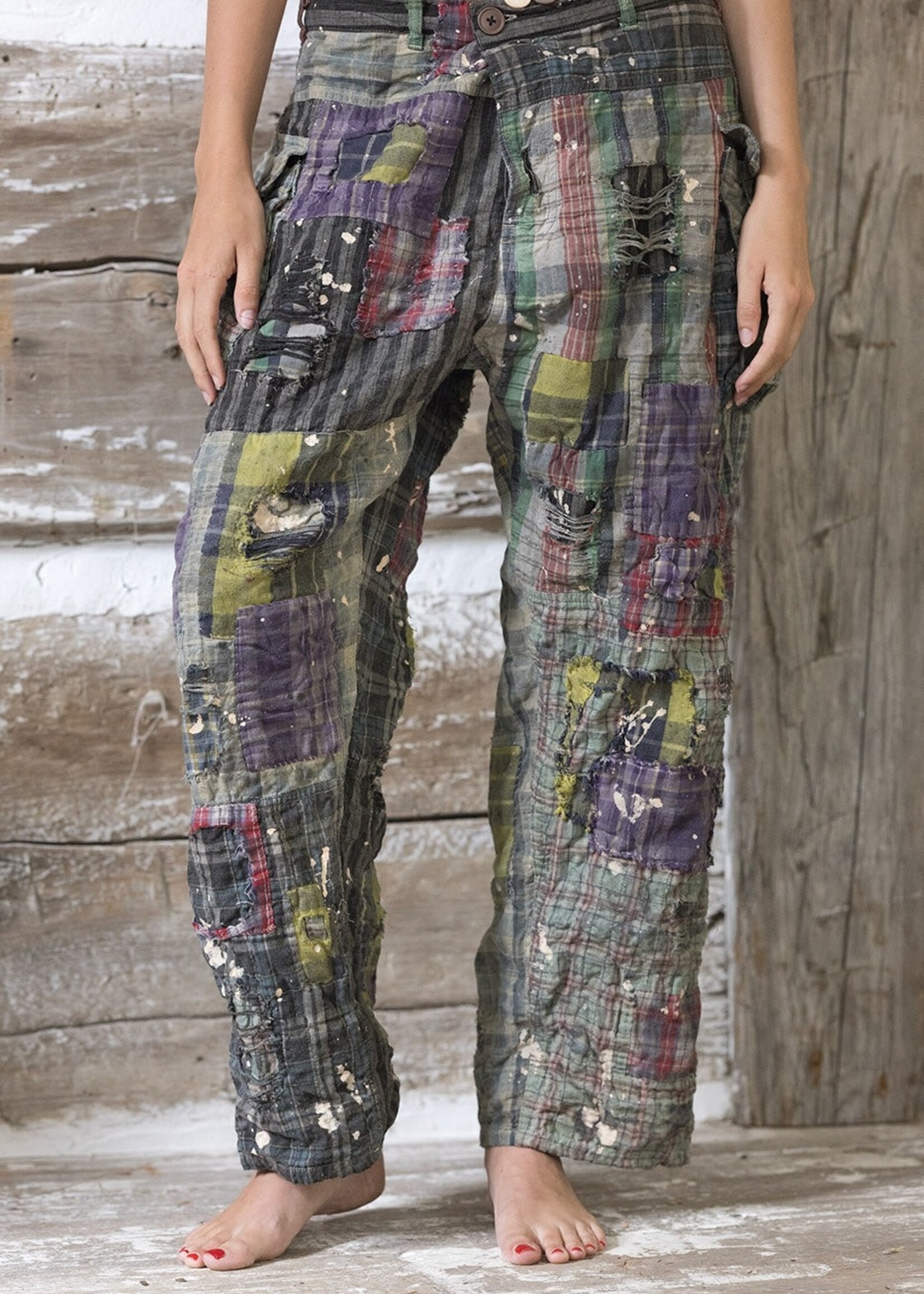 Magnolia Pearl Oxford Cargo Pants 708 Grod One Size