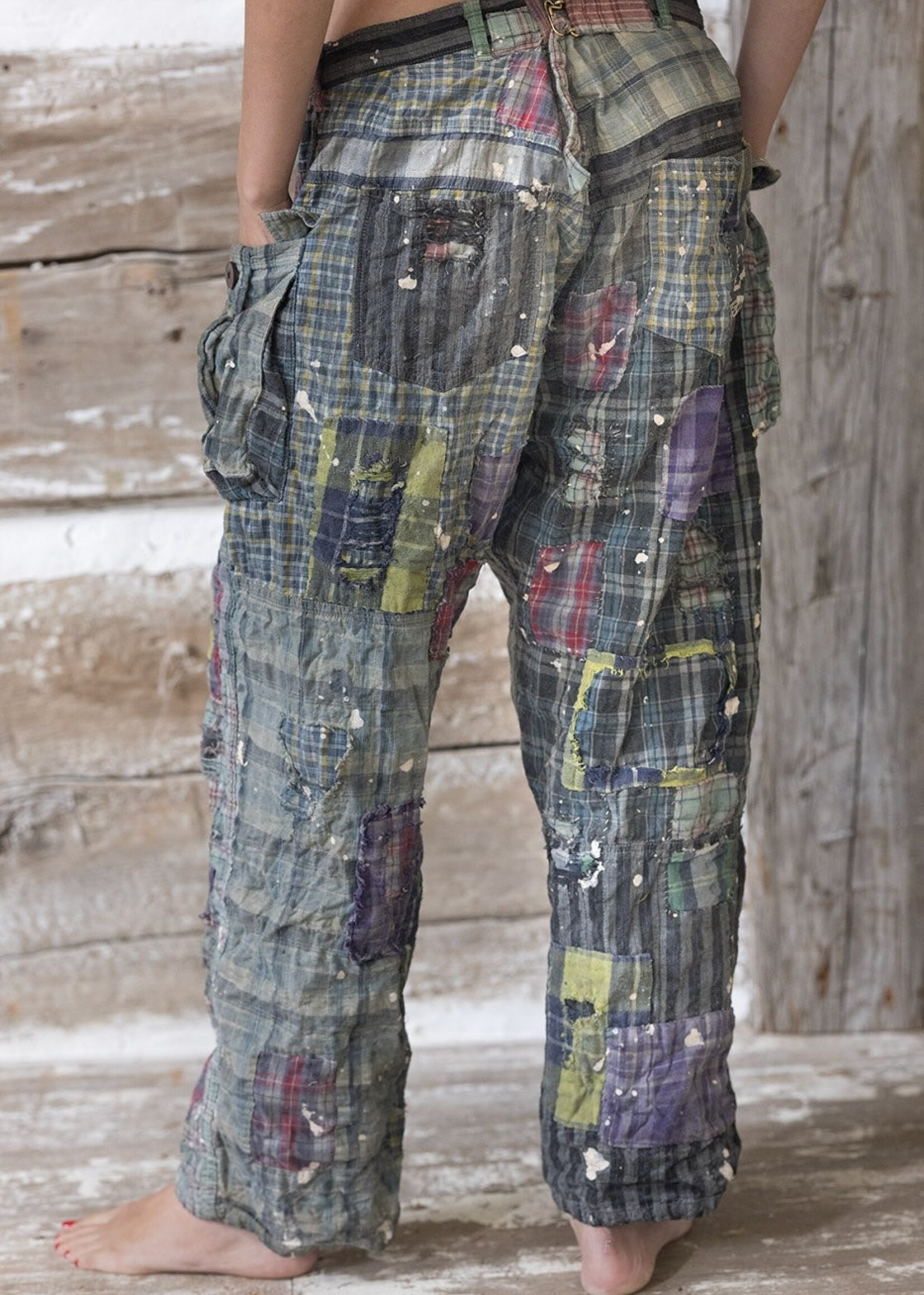 Magnolia Pearl Oxford Cargo Pants 708 Grod One Size
