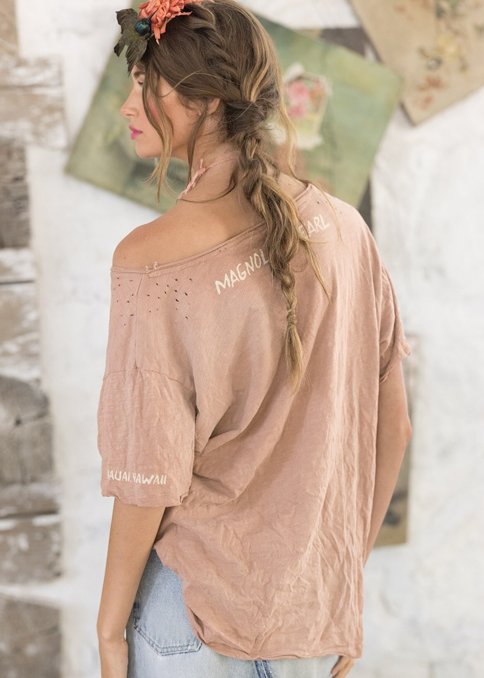 Magnolia Pearl Magnolia Pearl Hang Loose Tee Top 882 Bisou