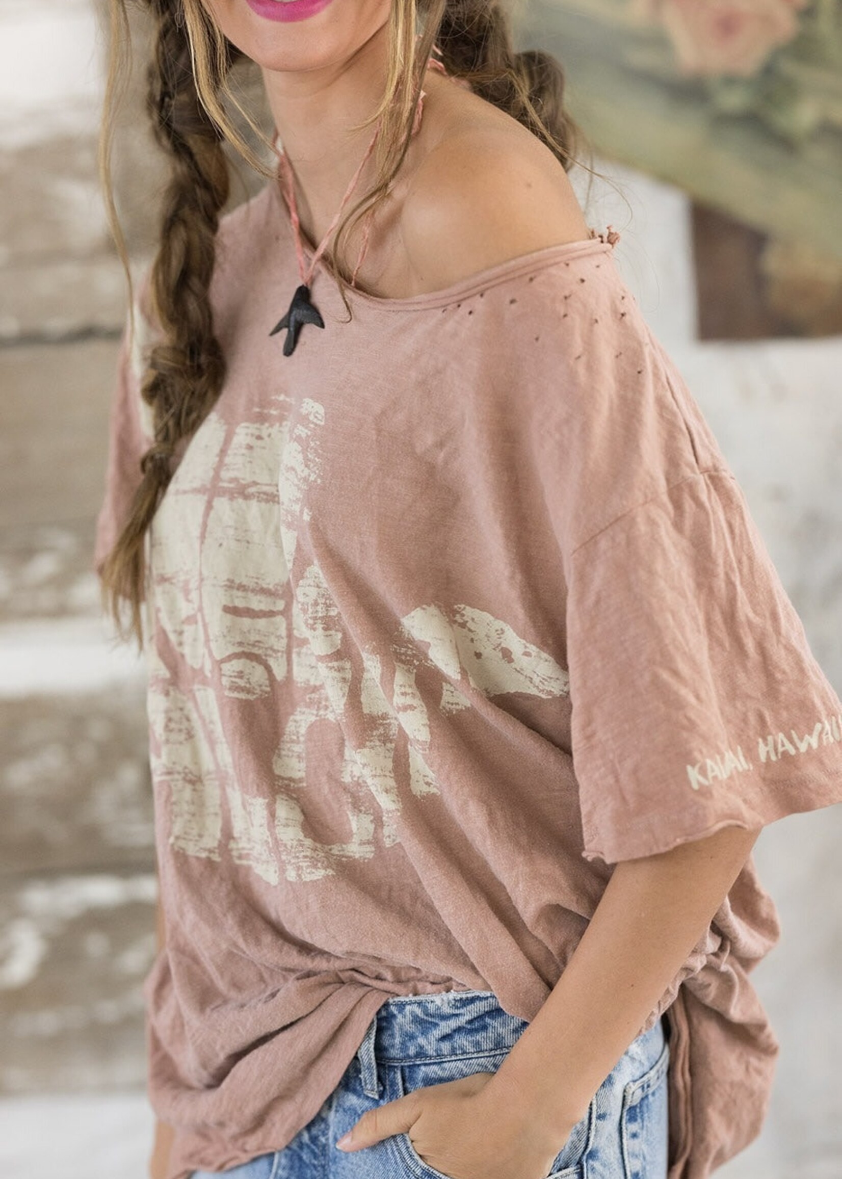 Magnolia Pearl Magnolia Pearl Hang Loose Tee Top 882 Bisou