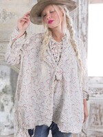 Magnolia Pearl Hand Blockprint Ines Classic Top 928 Rafta One Size