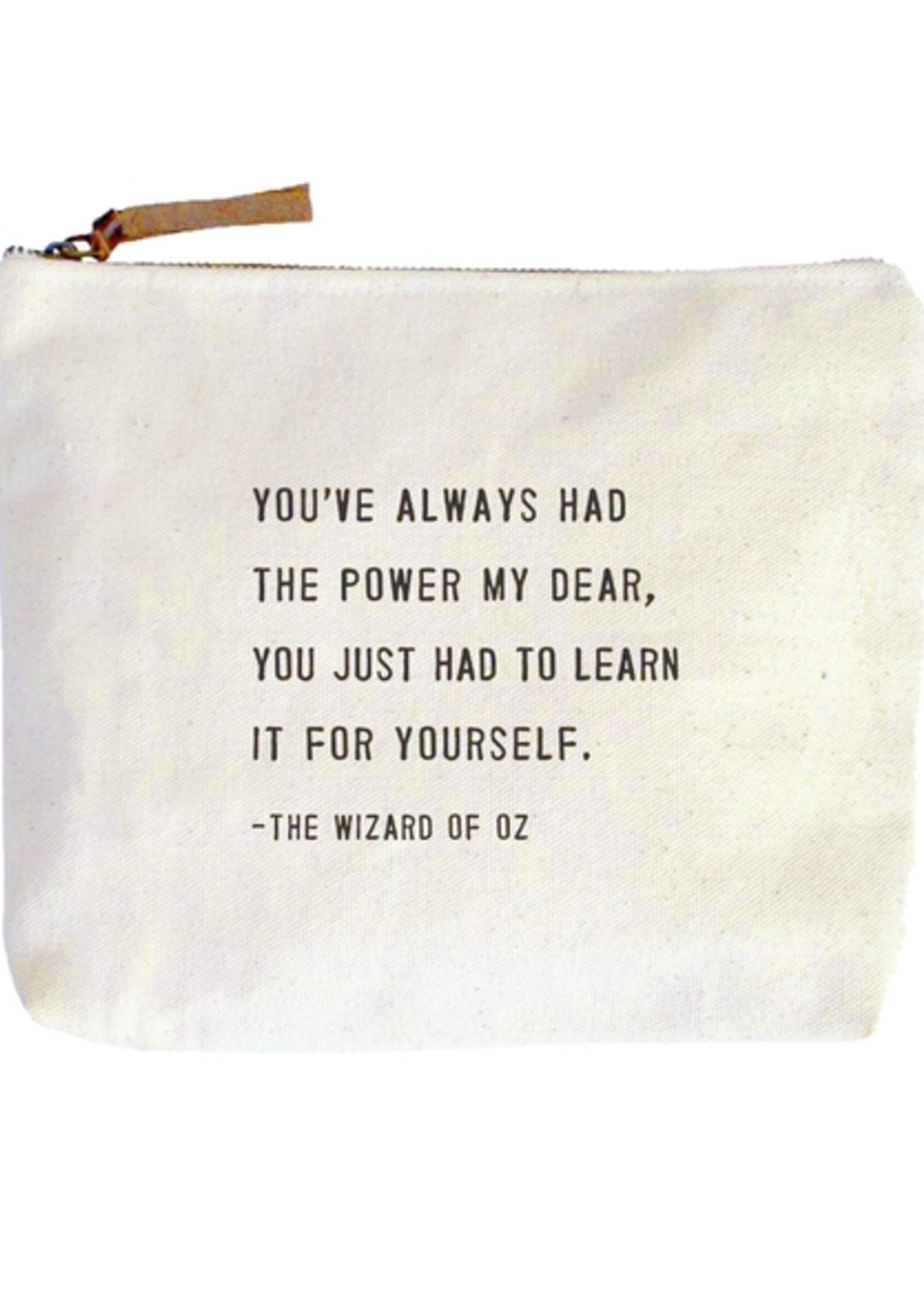 Sugarboo Sugarboo and Co Canvas Zip Bag