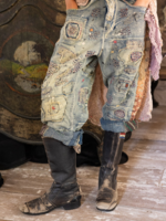 Magnolia Pearl Hommage Denims Pants 723 Washed Indigo OS