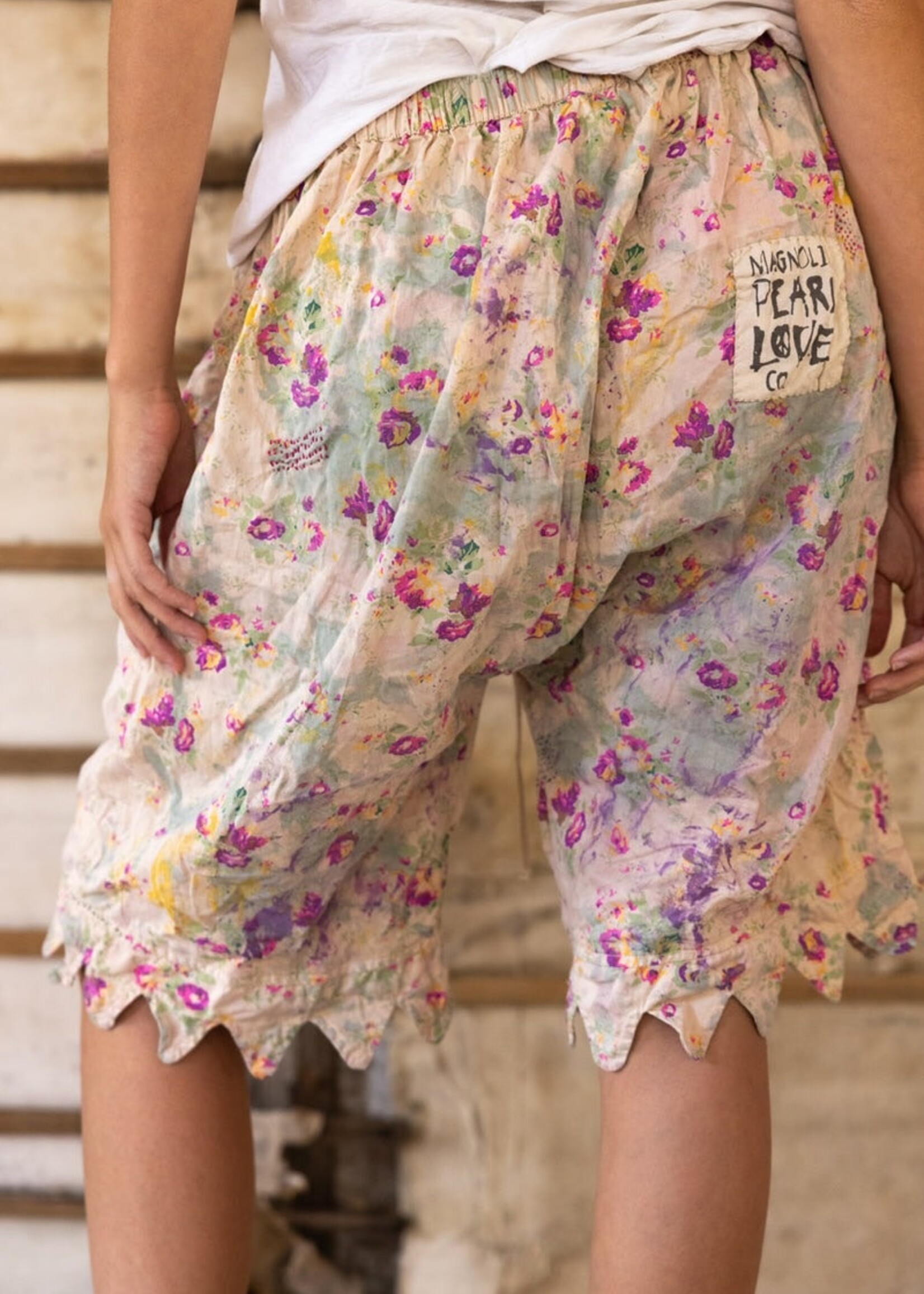 Magnolia Pearl Floral Khloe Boxers Shorts 043 Pressed Flowers