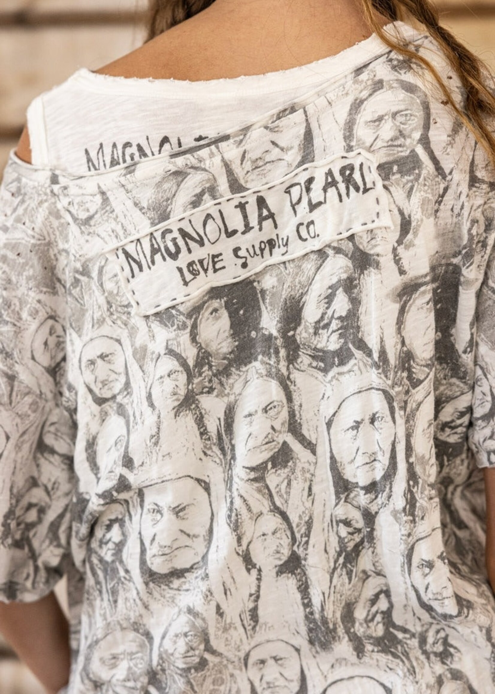 Magnolia Pearl True Heart Tee Top 2133 Chieftain OS