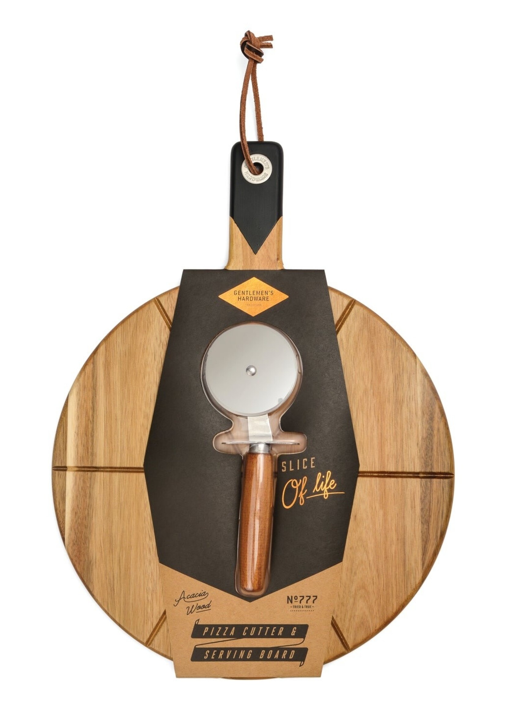 Gentlemen's Hardware GH Pizza Board with Cutter