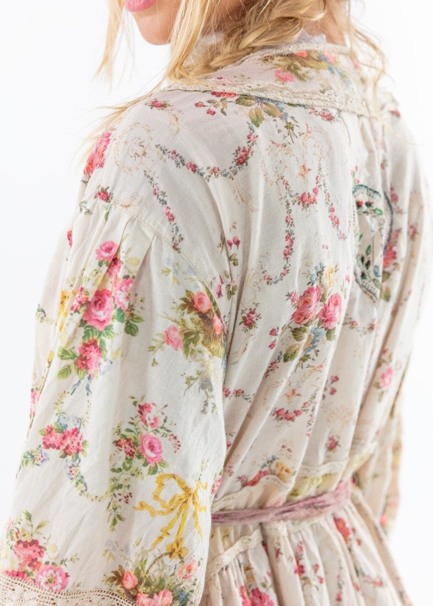 Magnolia Pearl Patchwork Floral Chaney Dress 902 Light Happy