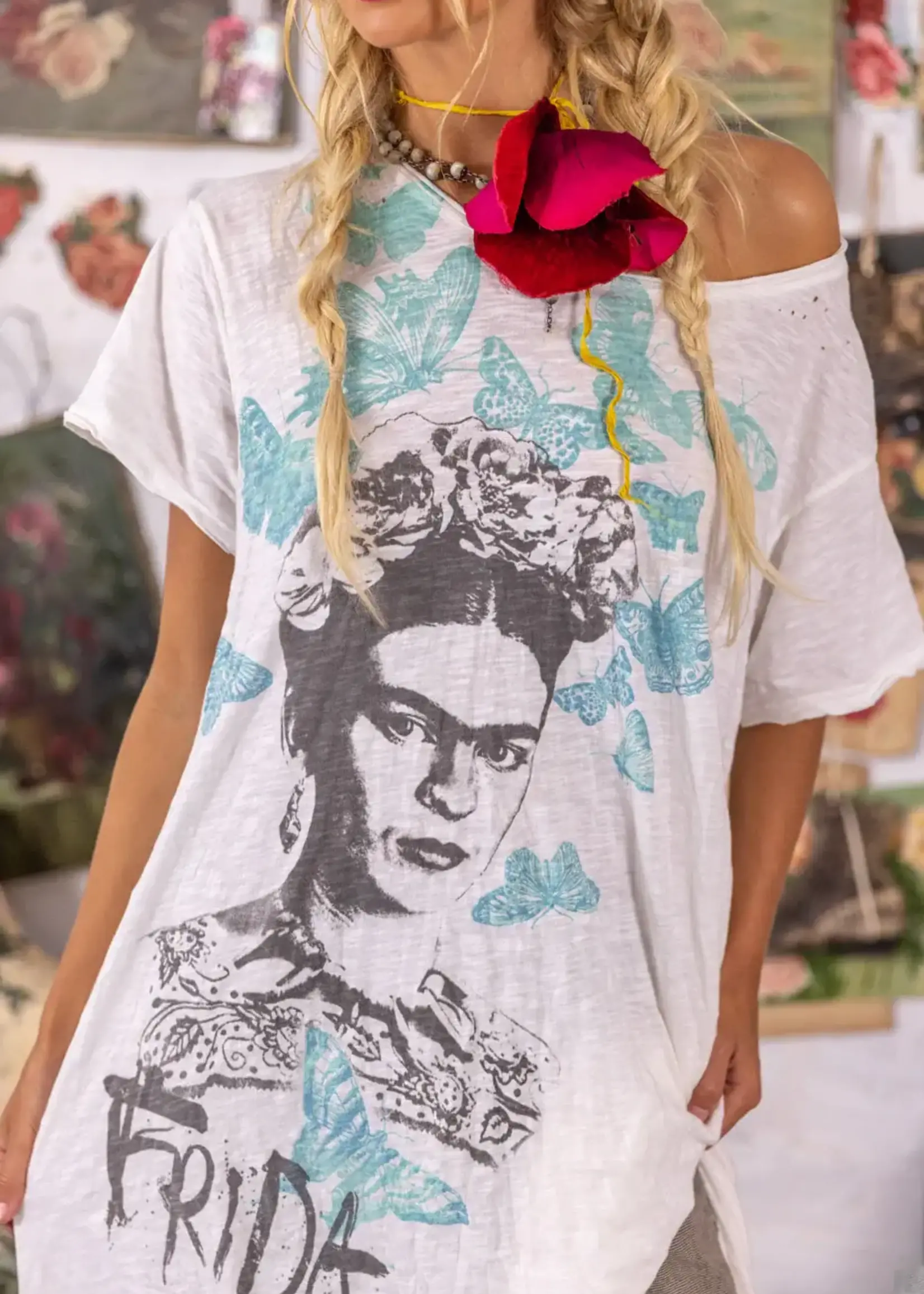 Magnolia Pearl The Remedy Tee Dress 1270 True One Size