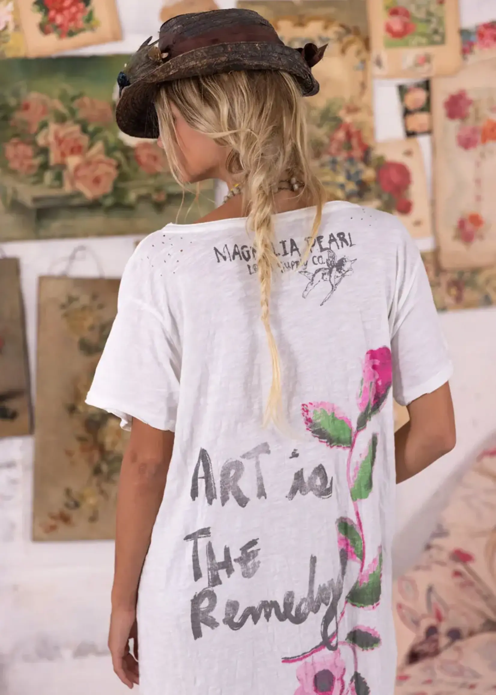 Magnolia Pearl The Remedy Tee Dress 1270 True One Size