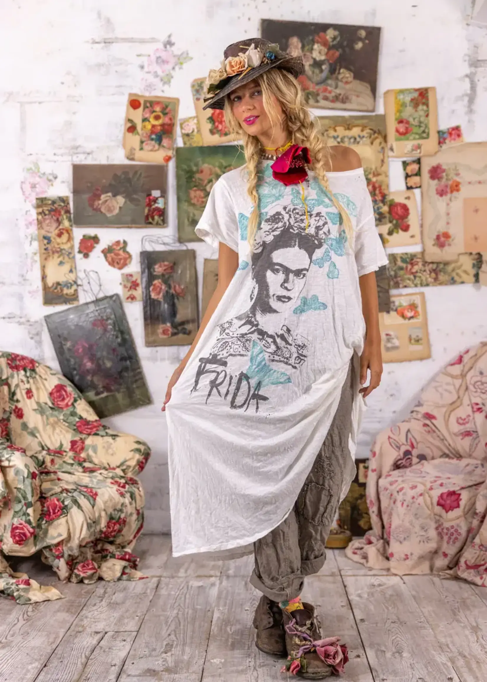Magnolia Pearl The Remedy Tee Dress 1270 True One Size