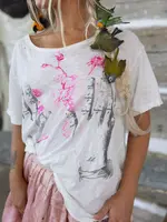 Magnolia Pearl Art of Palm Tee Top 2125 True One Size