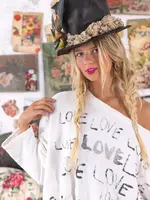 Magnolia Pearl Fleece Love Amor Nago Sweatshirt Top 2155 True