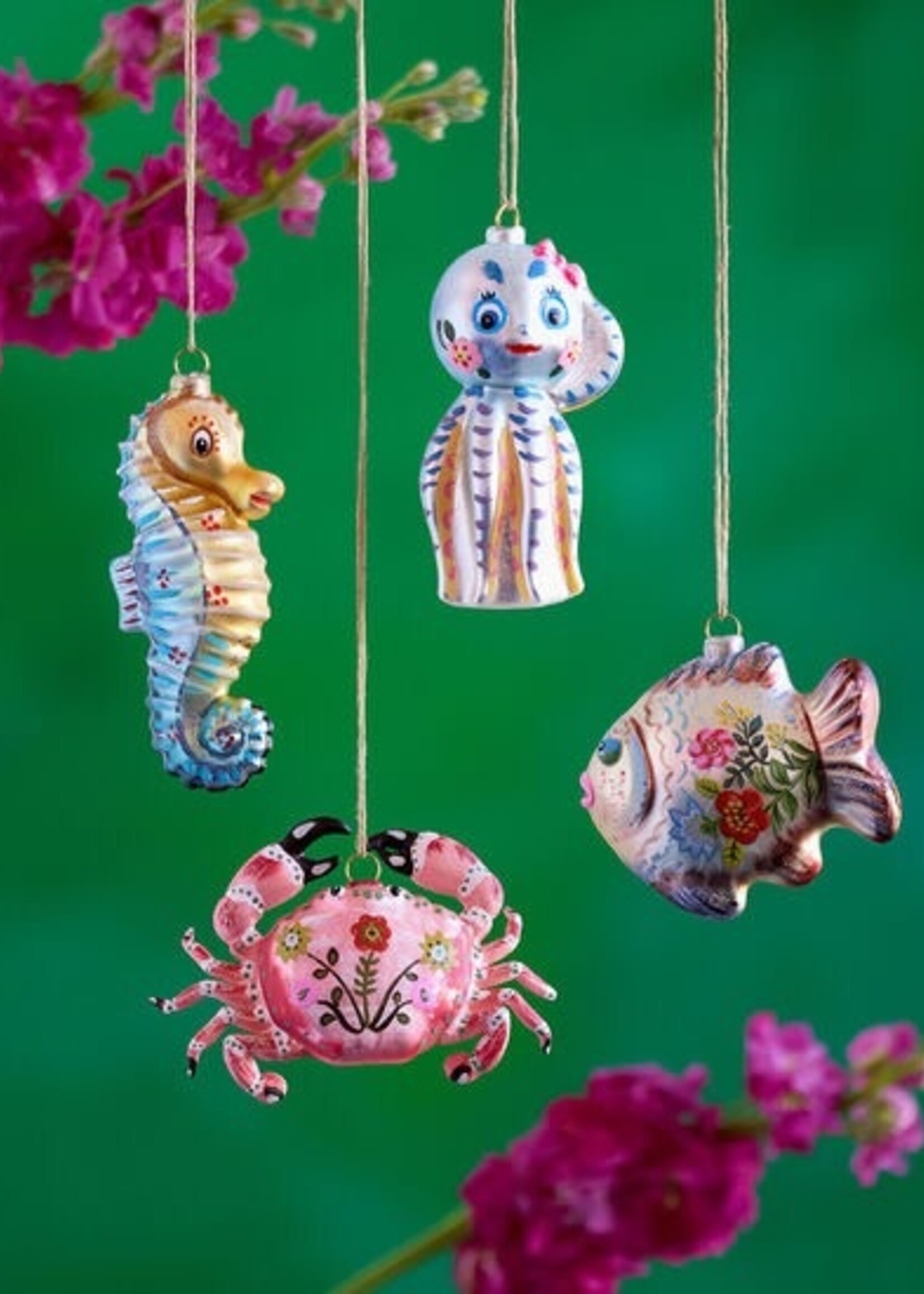 Nathalie Lete Nathalie Lete Sea Life Ornaments