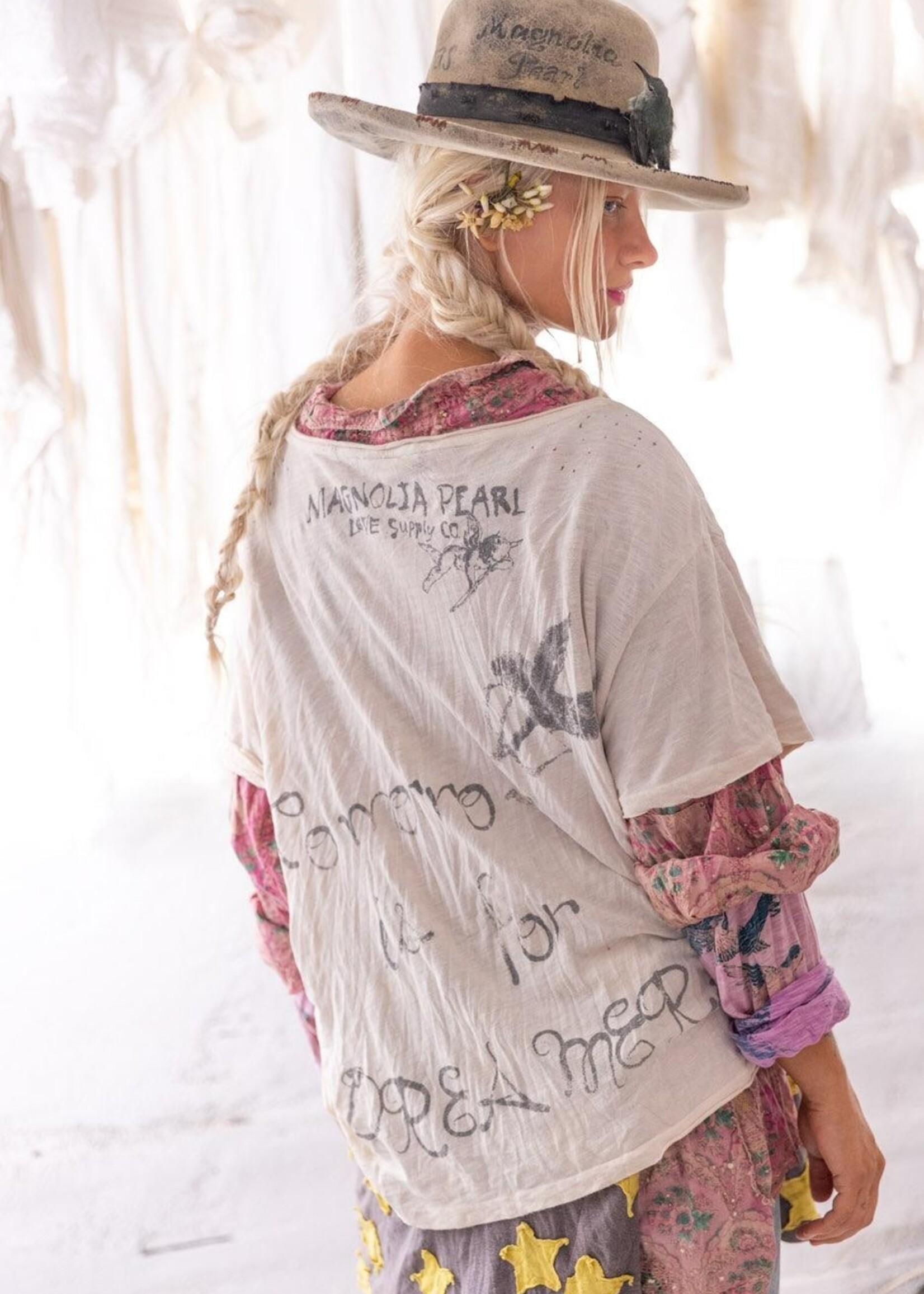 Magnolia Pearl Skate Renaissance Tee Top 2146 Moonlight One Size