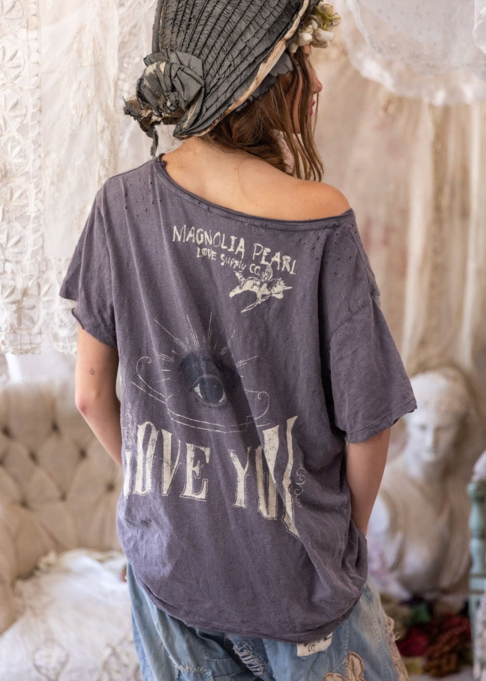 Magnolia Pearl Brightest Eyes Tee Top 2173 Ozzy One Size