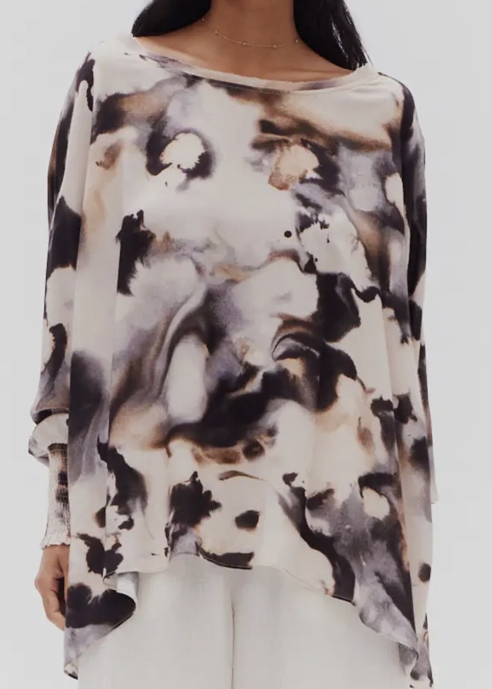 Grade & Gather Swirl Print Top