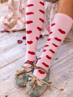 Magnolia Pearl Candy Heart OTK Socks 062 Babylove One Size
