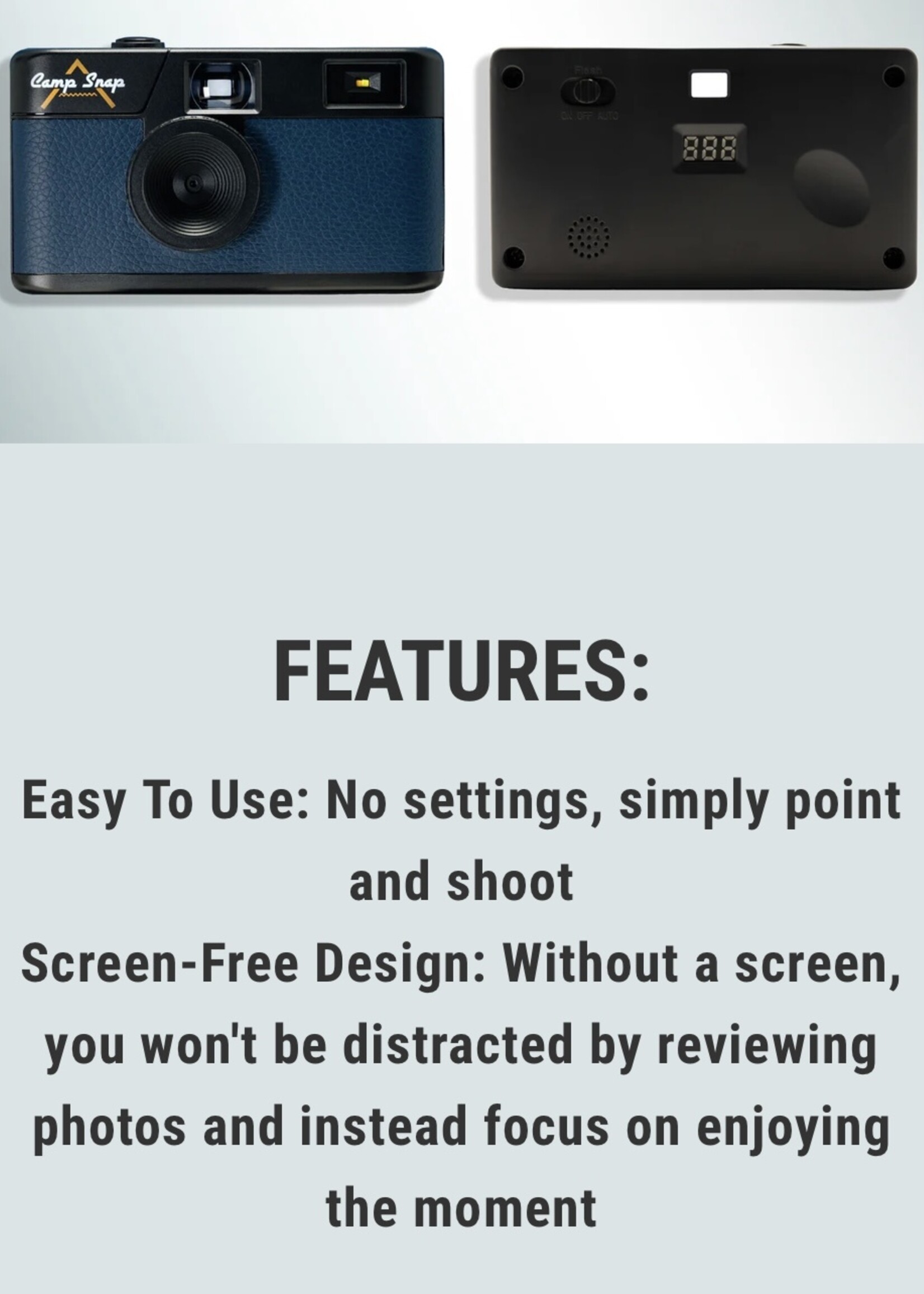 Camp Snap Digital Camera