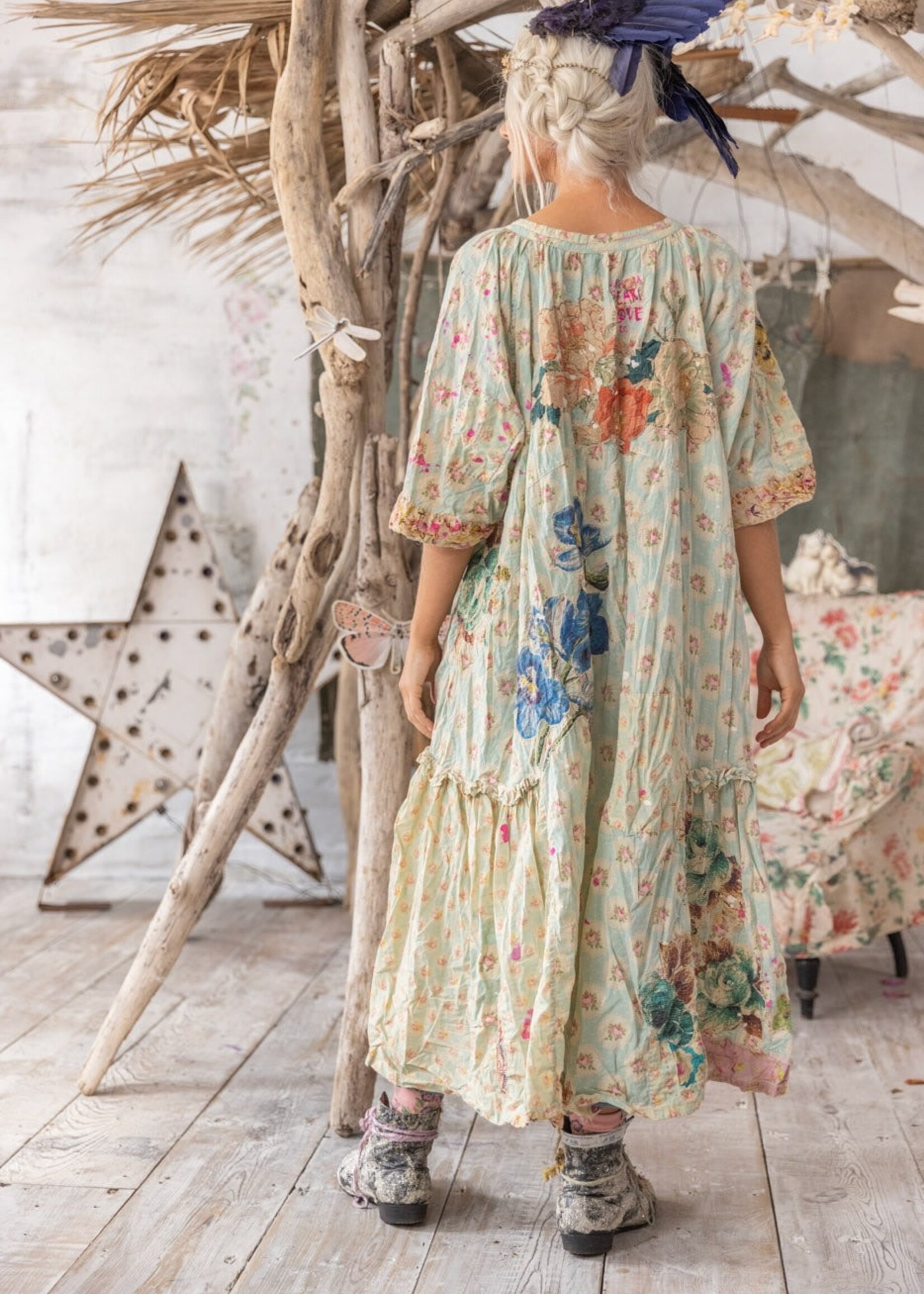 Magnolia Pearl New Release MP Applique Fayhe Dress 1290 Mon Cheri One Size