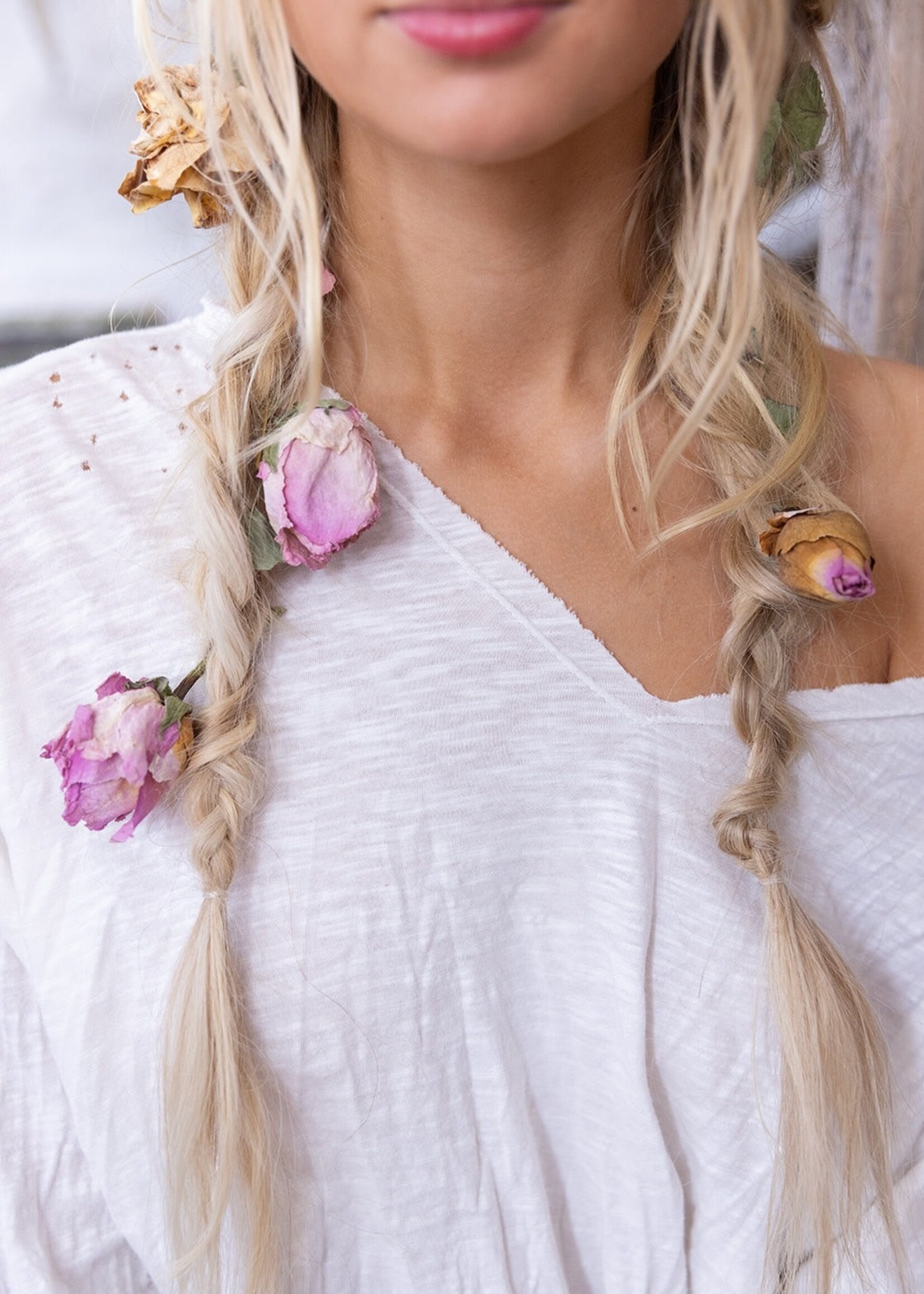 Magnolia Pearl MP Europa Long Sleeve Tee Top 2253 True One Size