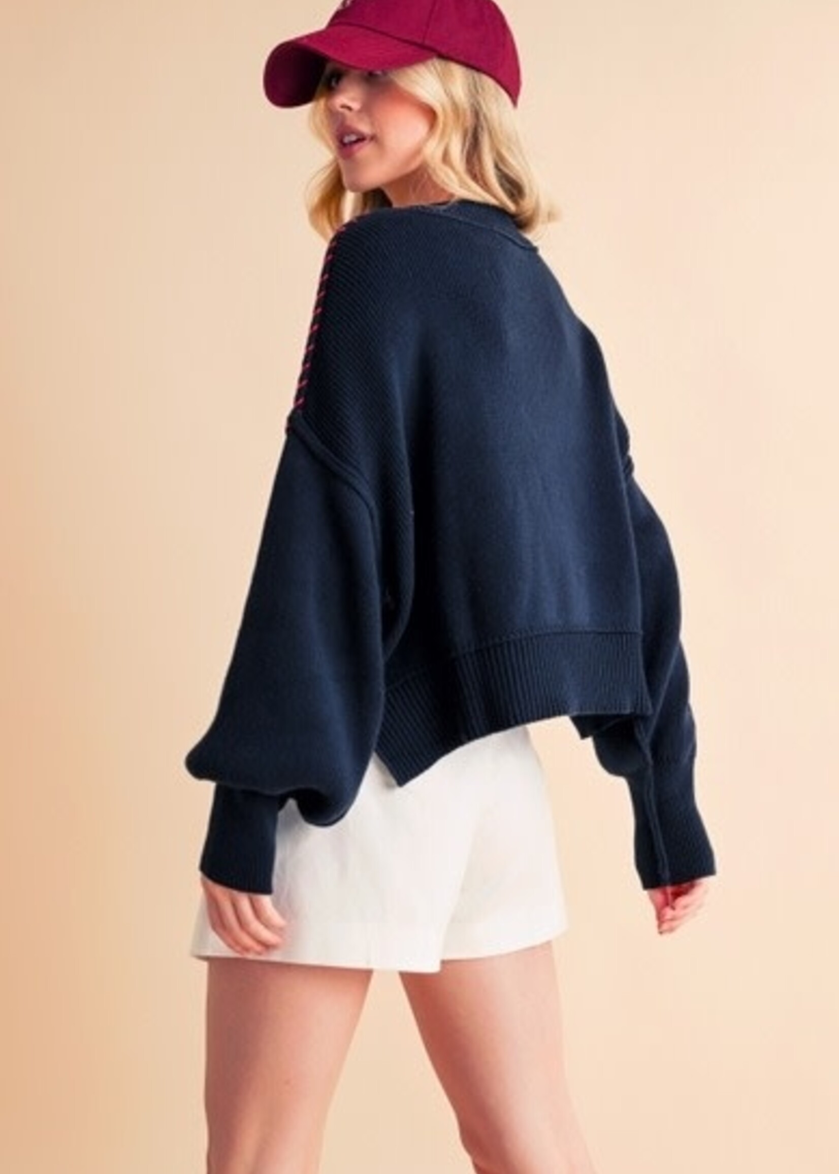 AEMI + Co USA Sweater
