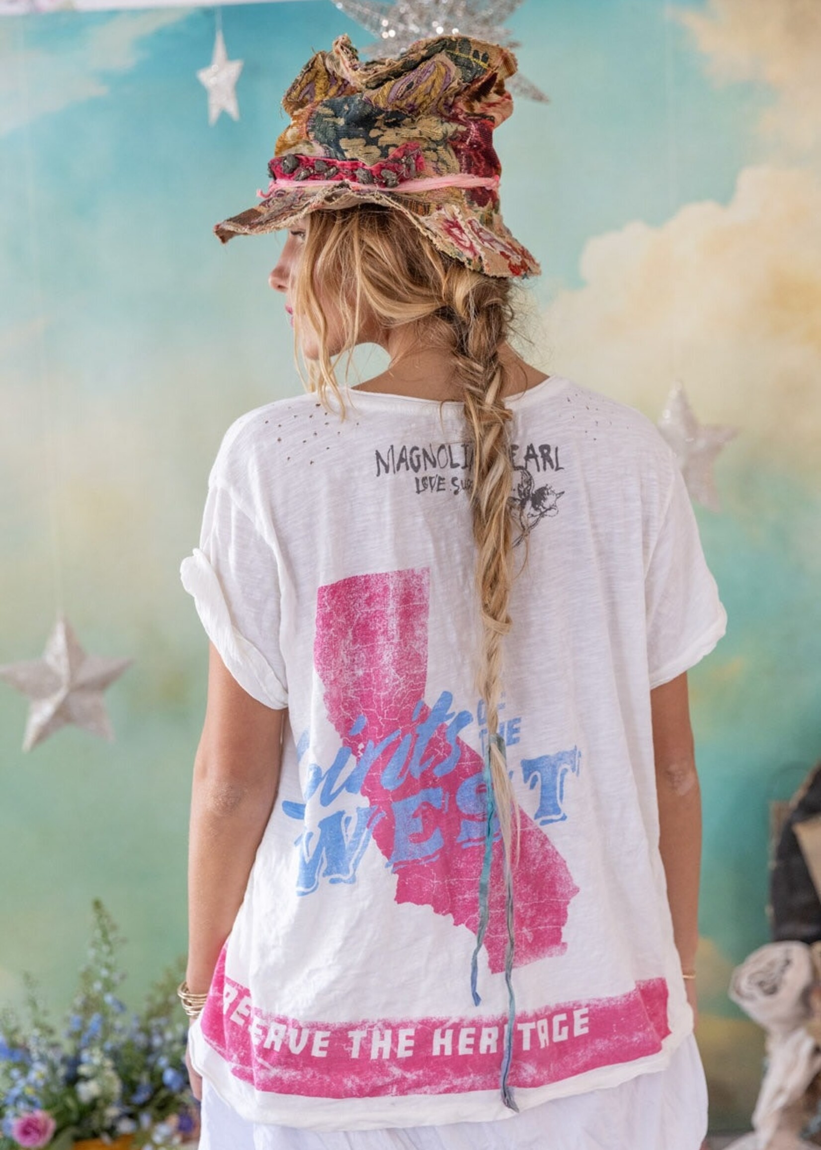 Magnolia Pearl MP Malibu Rodeo Tee Top 2288 True One Size