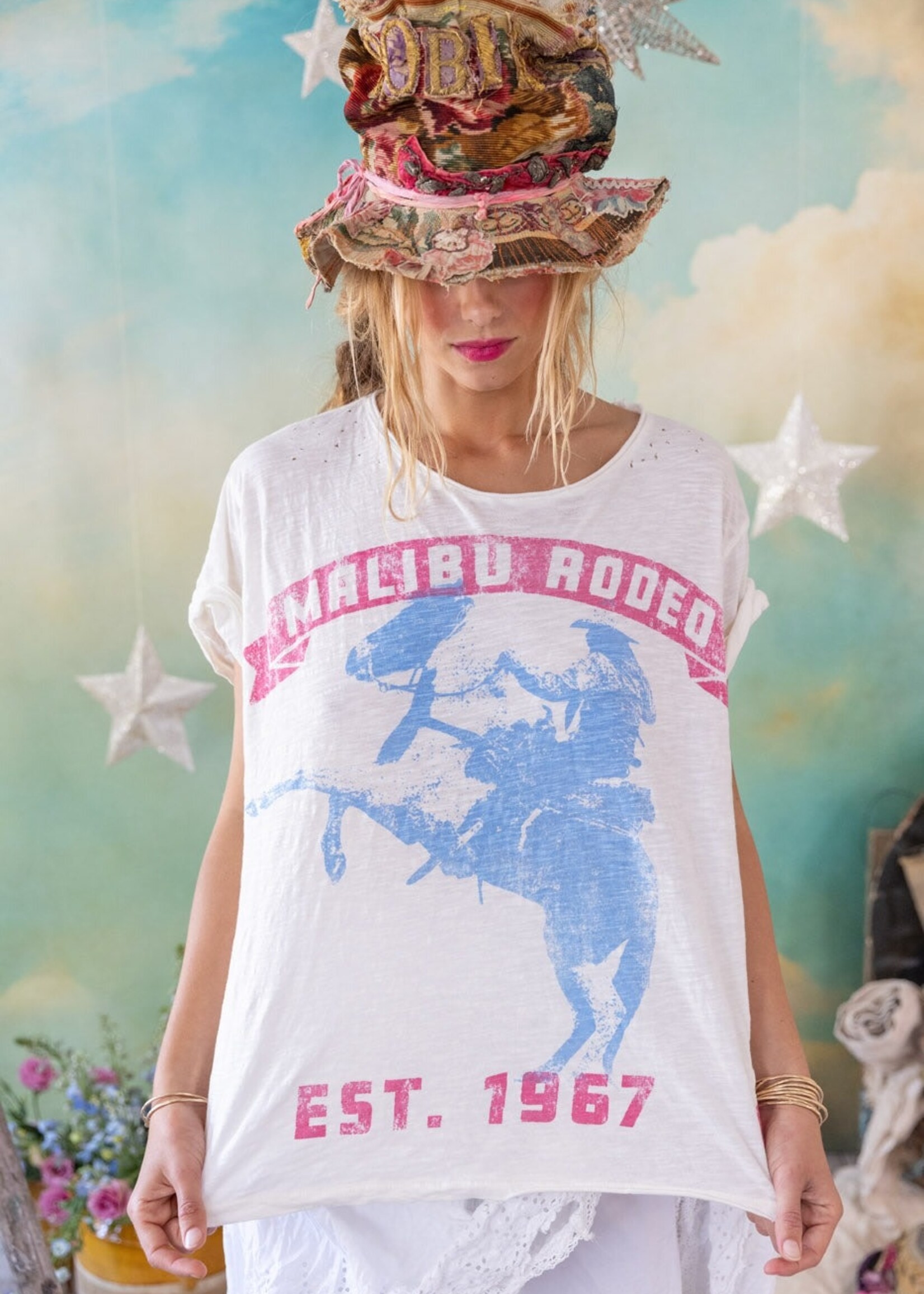 Magnolia Pearl MP Malibu Rodeo Tee Top 2288 True One Size