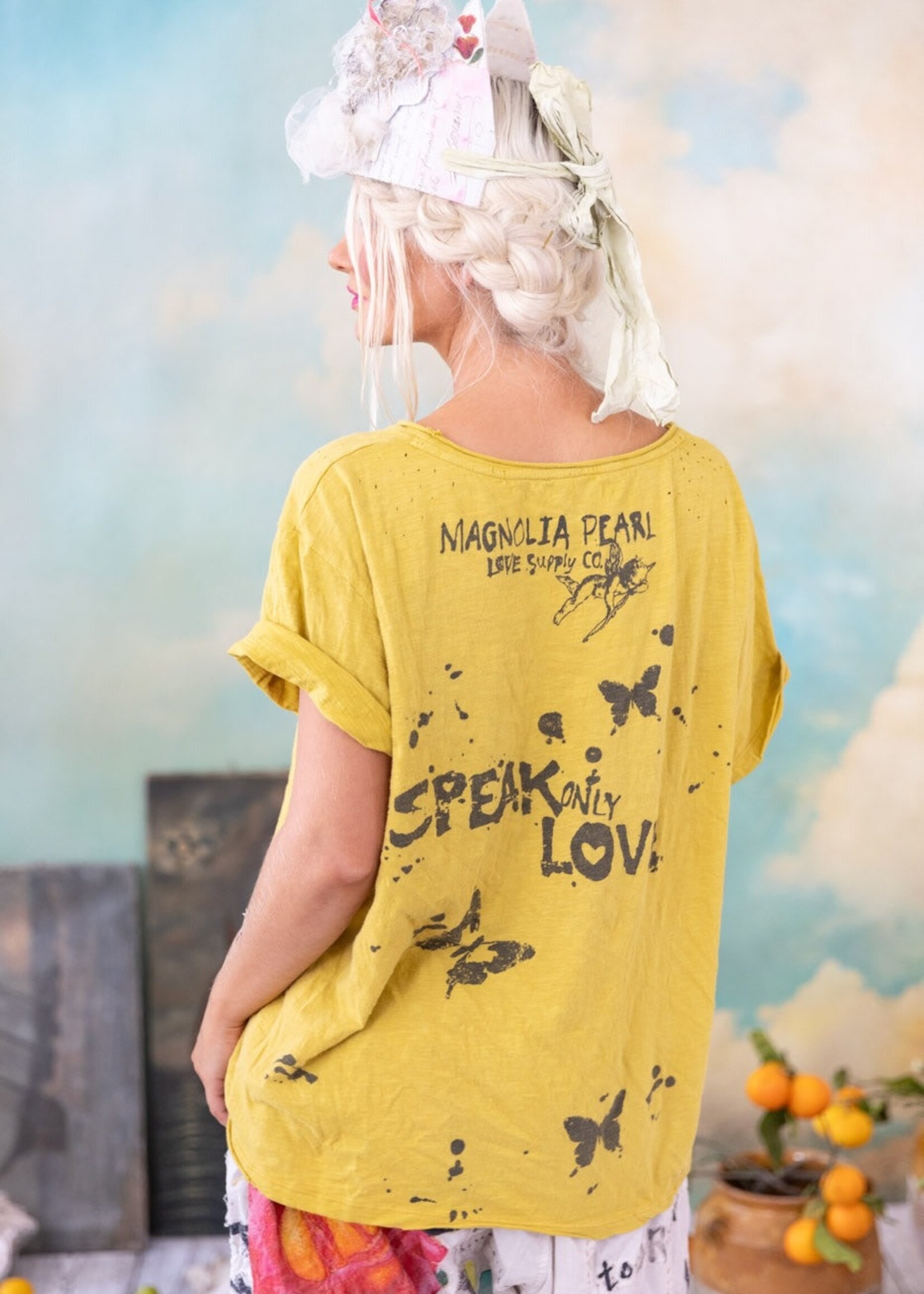 Magnolia Pearl MP Cherub Poppy Tee Top 2100 High Visibility One Size