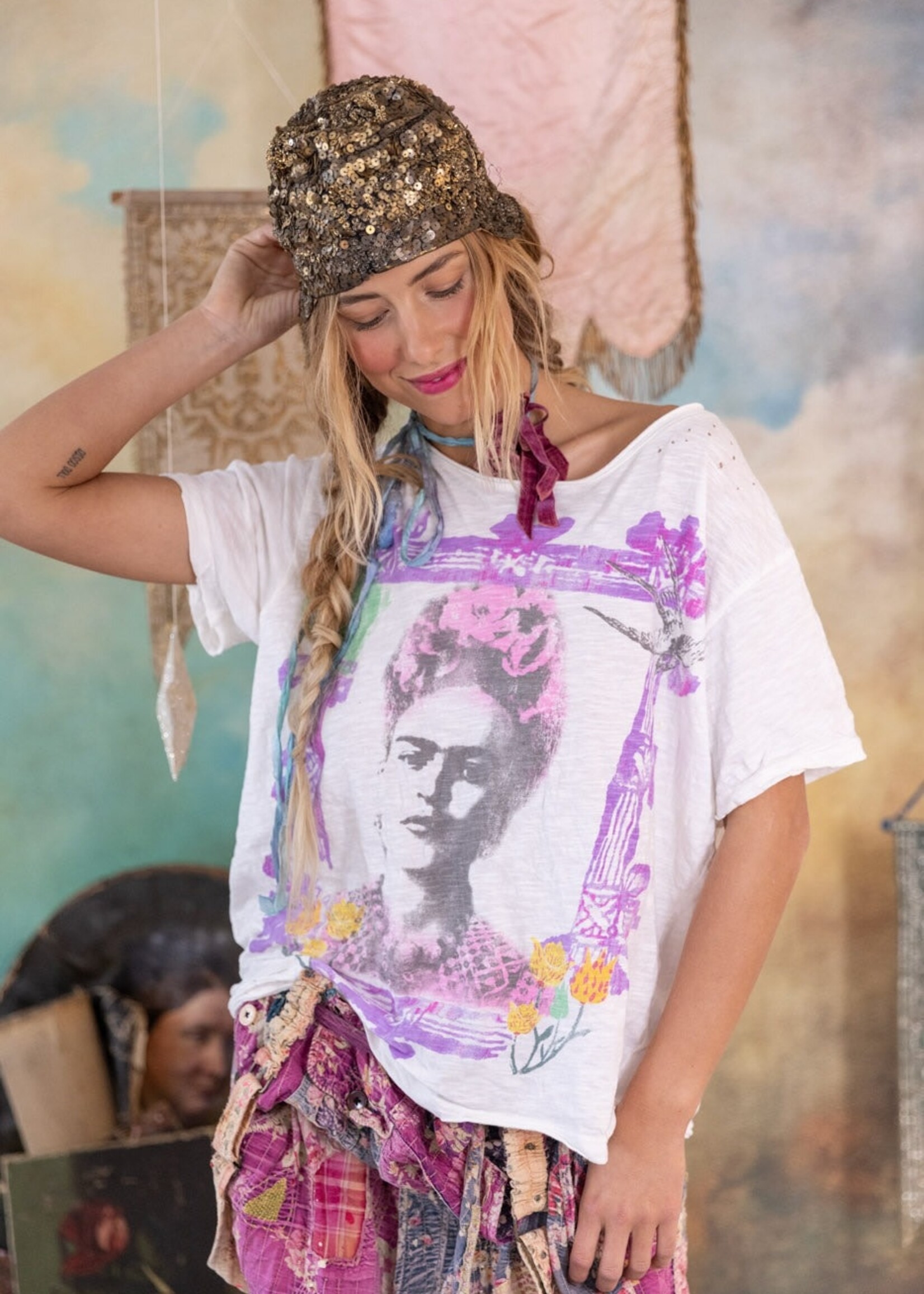 Magnolia Pearl MP Frida Retablo Tee Top 2311 True One Size