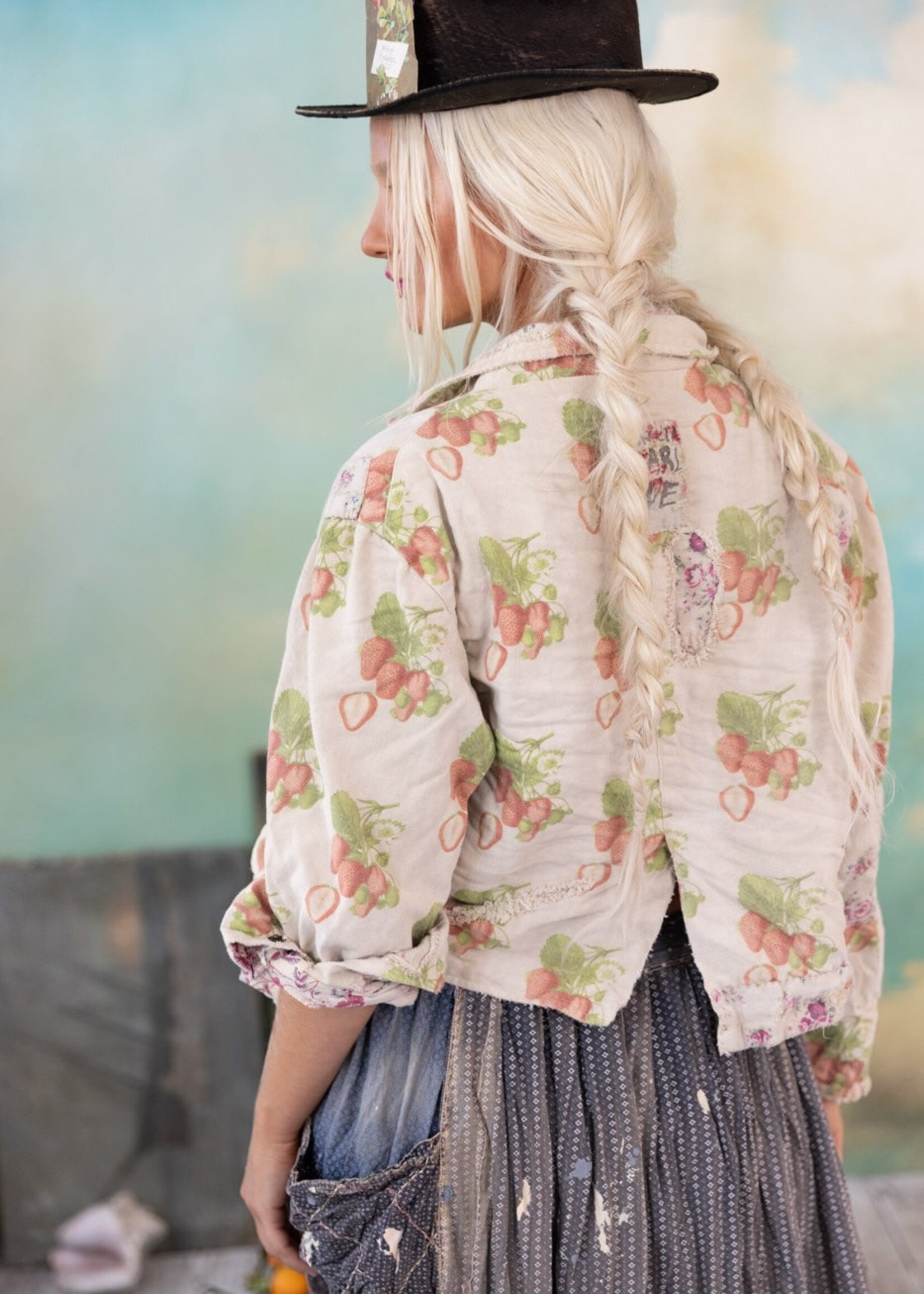 Magnolia Pearl Fredina Jacket 658 La Fraise Strawberry One Size