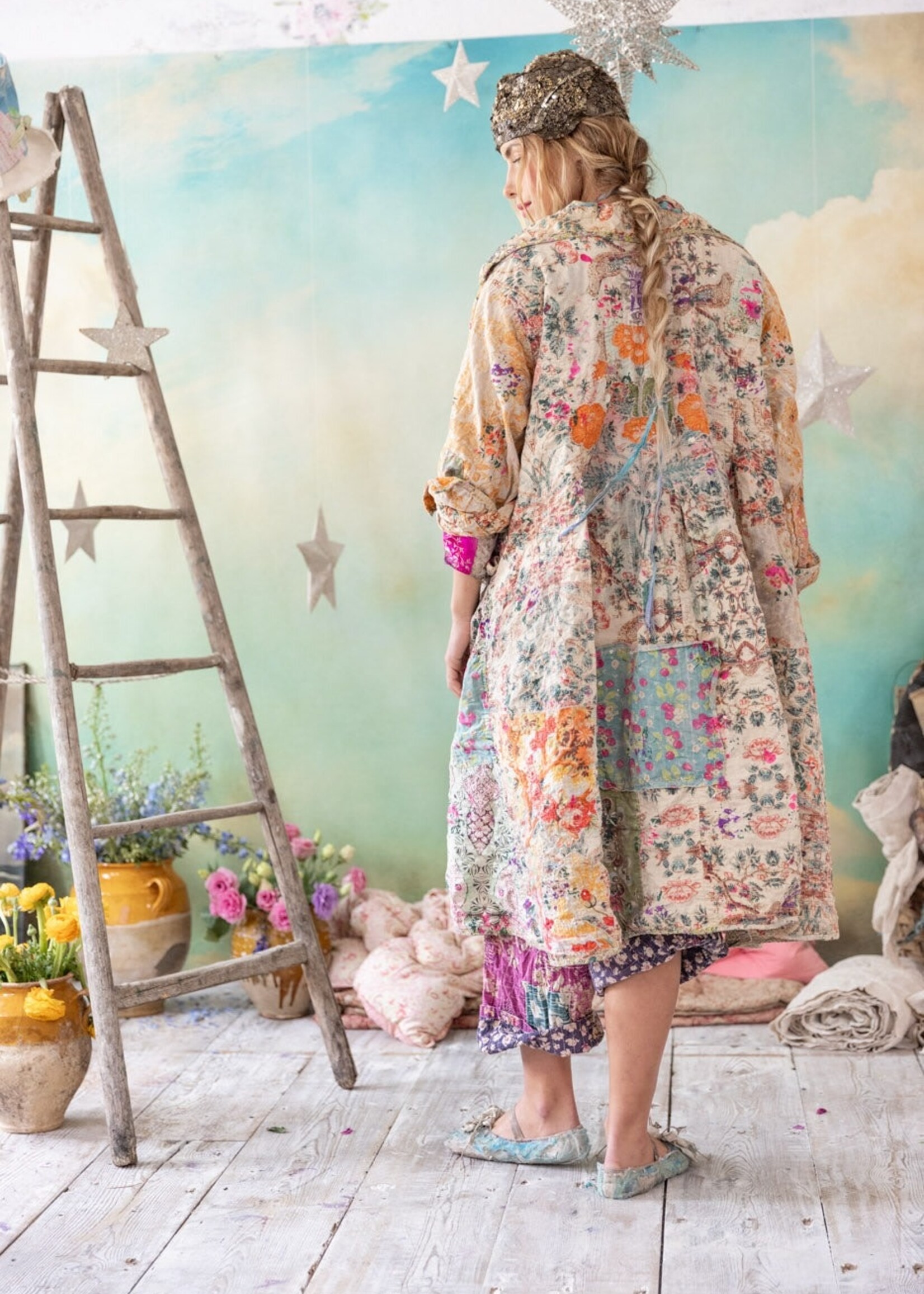 Magnolia Pearl MP Piecewise Melie Coat Jacket 1183 Eucalyptus One Size