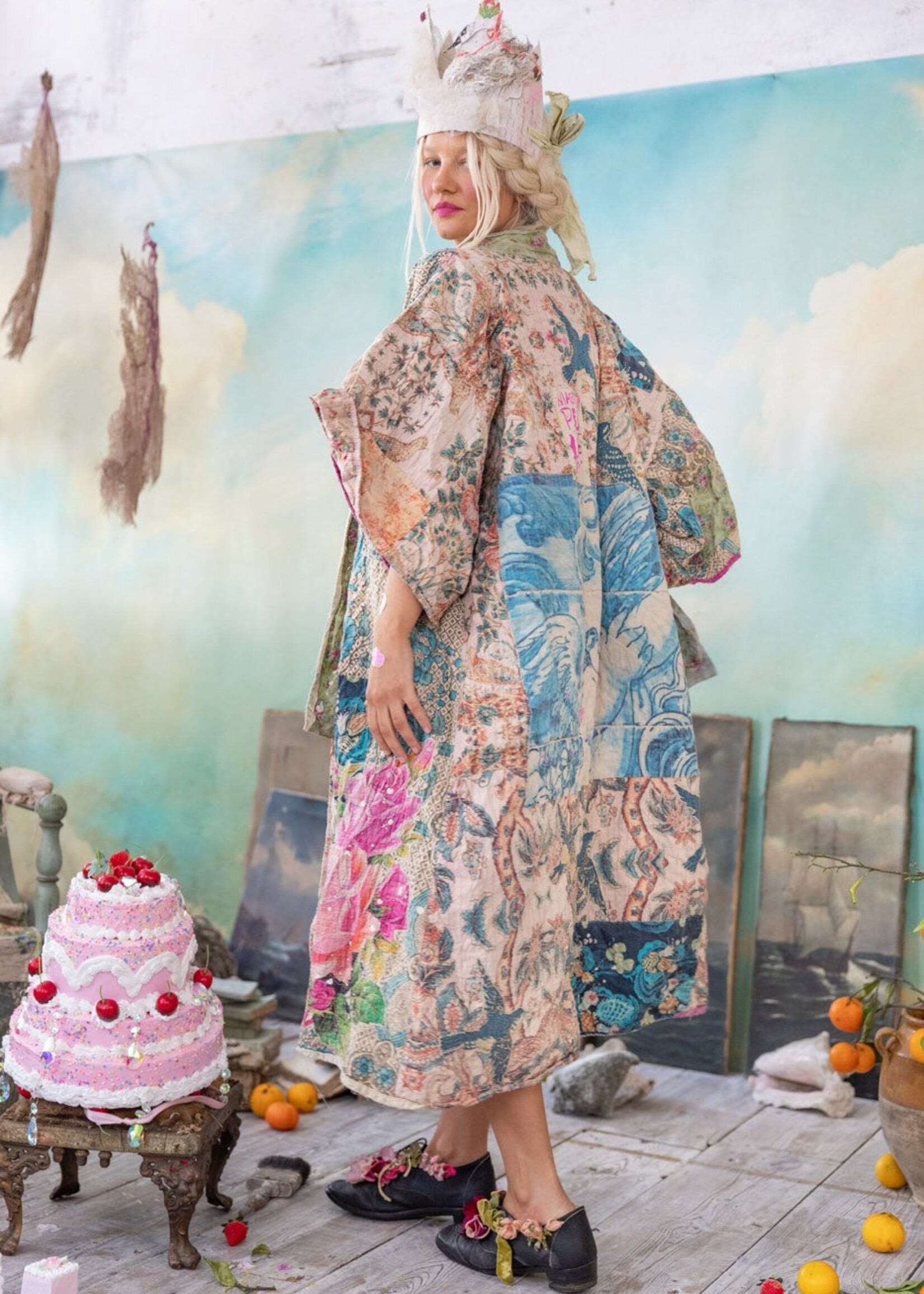 Magnolia Pearl MP Piecewise Dashi Kimono Jacket 1190 Zazu One Size