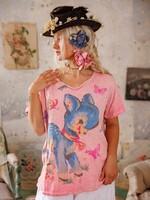Magnolia Pearl My Pet Tee Top 2274 Azalea Dip Dye