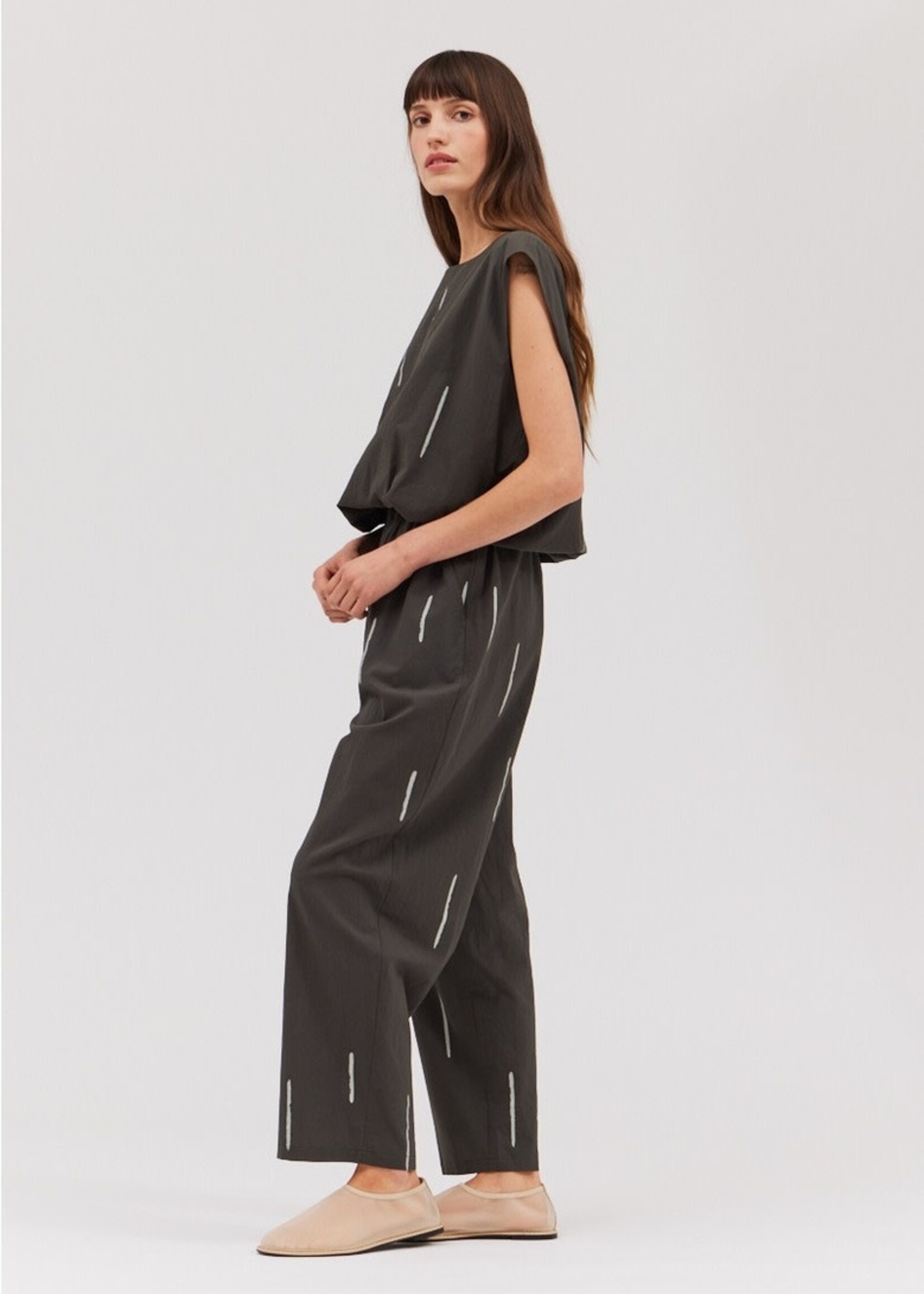 Grade & Gather Matchstick Print Pant