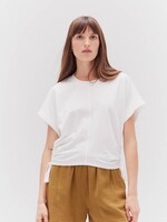 Grade & Gather Side Scrunch Tee Top