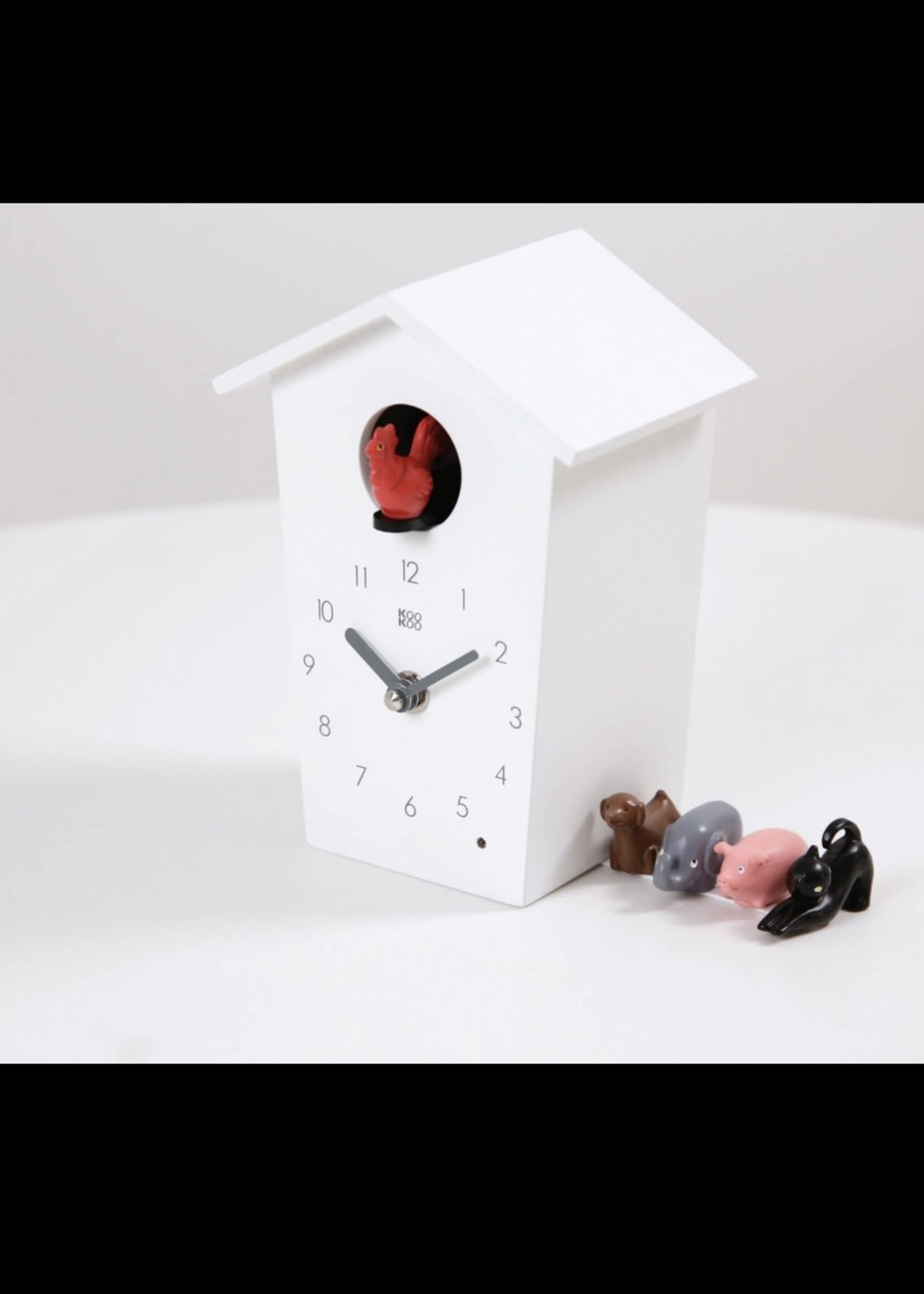 KooKoo Cuckoo Clock Animal House Mini Asstd Color