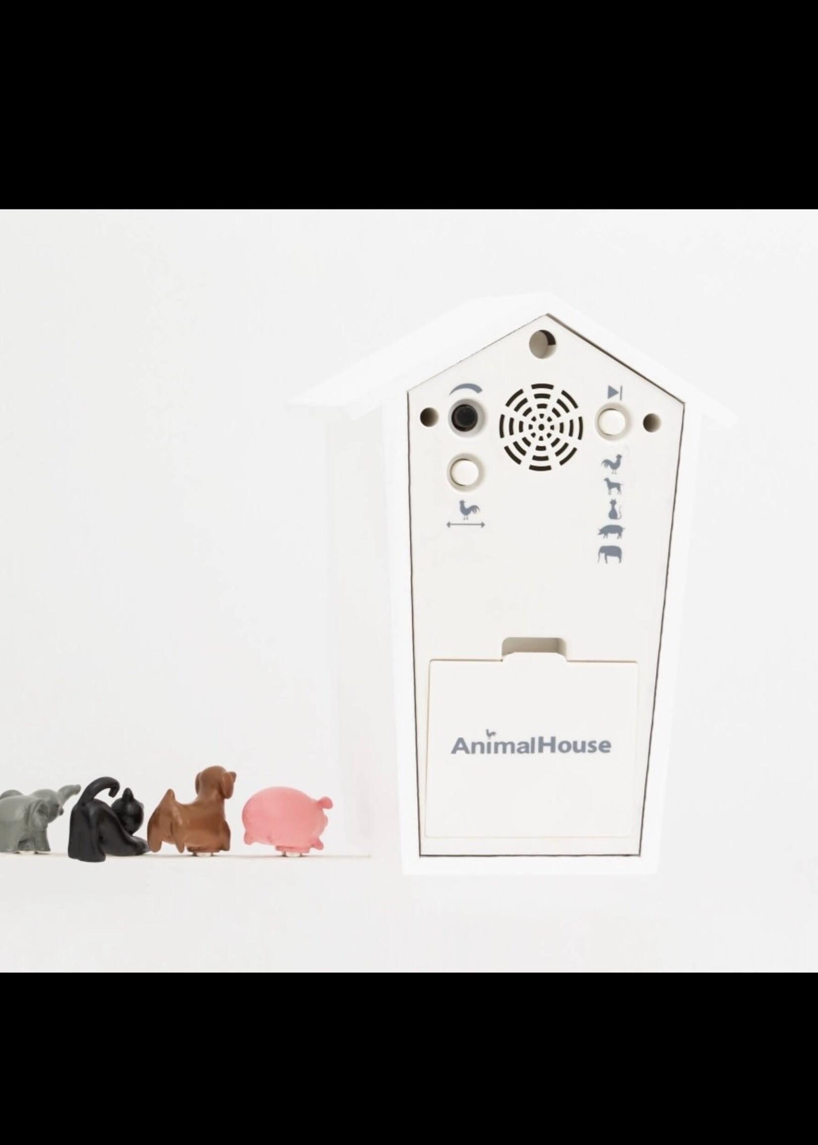KooKoo Cuckoo Clock Animal House Mini Asstd Color
